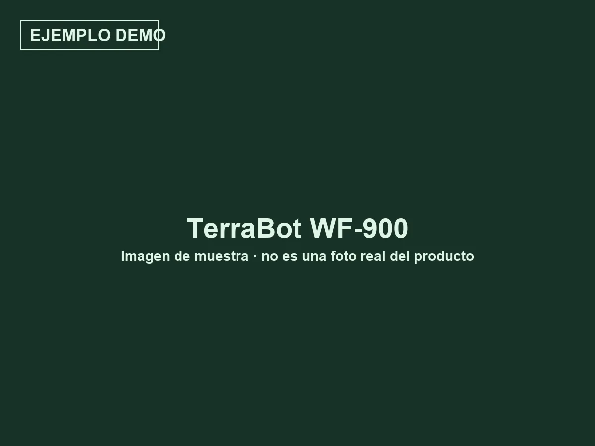 TerraBot WF-900 (ejemplo demo) — vista 2