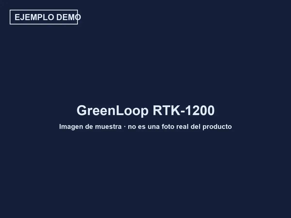 GreenLoop RTK-1200 (ejemplo demo) — vista 2