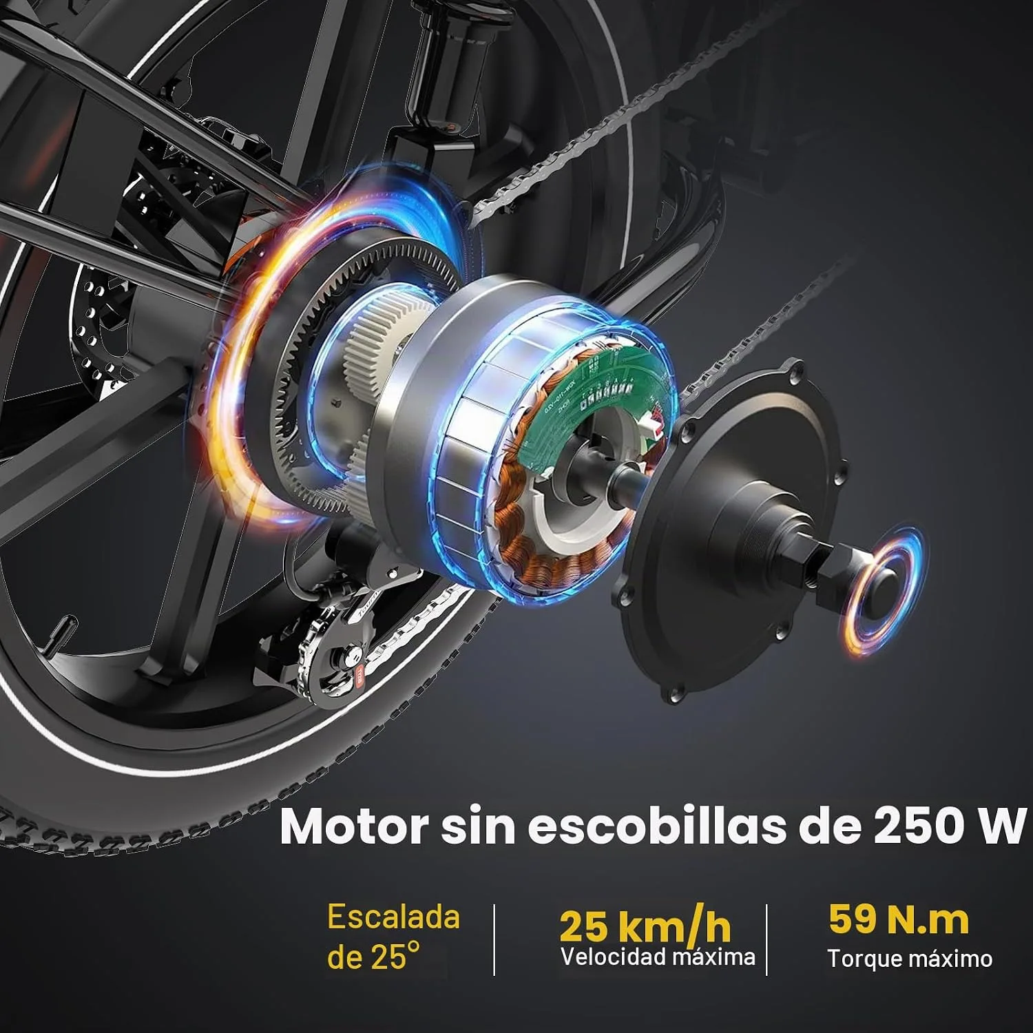 Bicicleta eléctrica EVERCROSS EK30 — vista 2