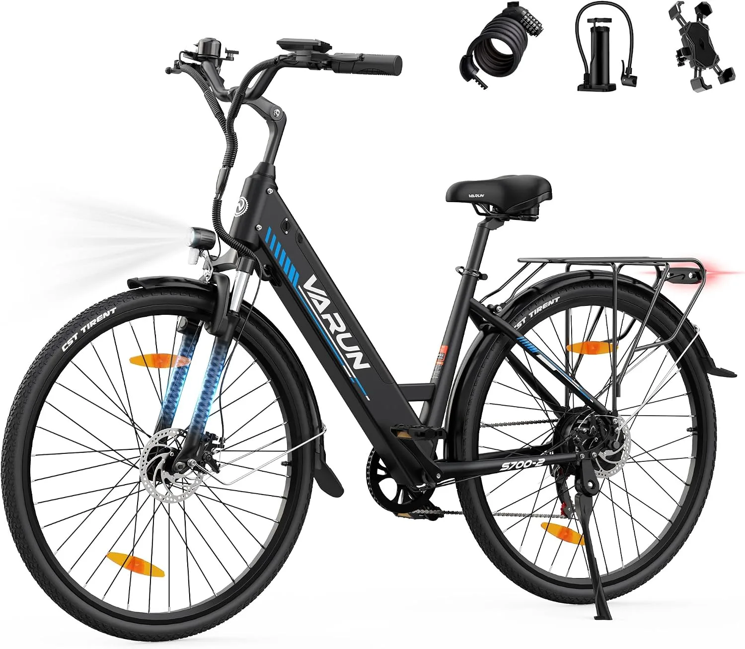 Bicicleta eléctrica VARUN S700-2