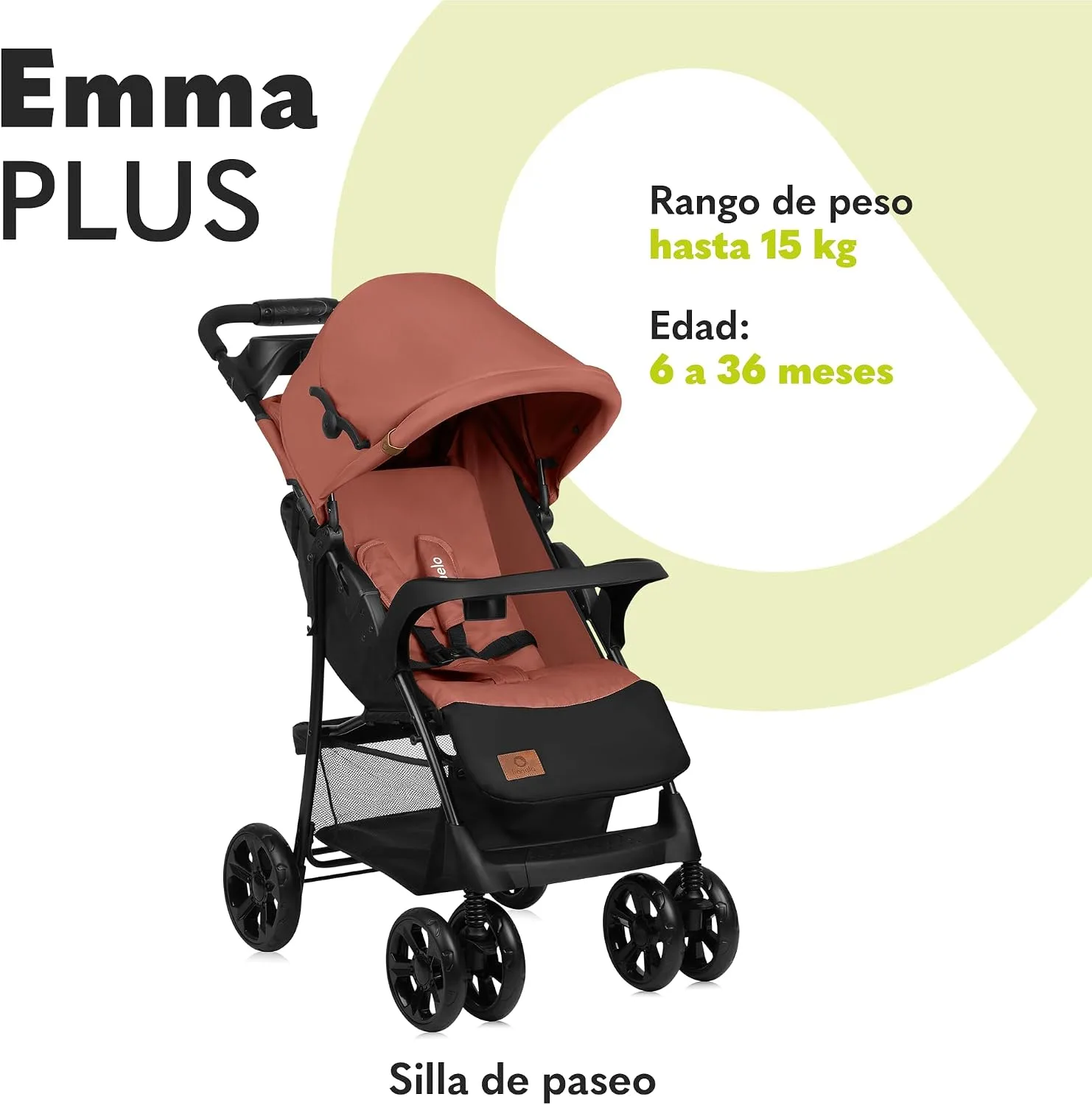 Carrito de bebé Lionelo Emma Plus — vista 2