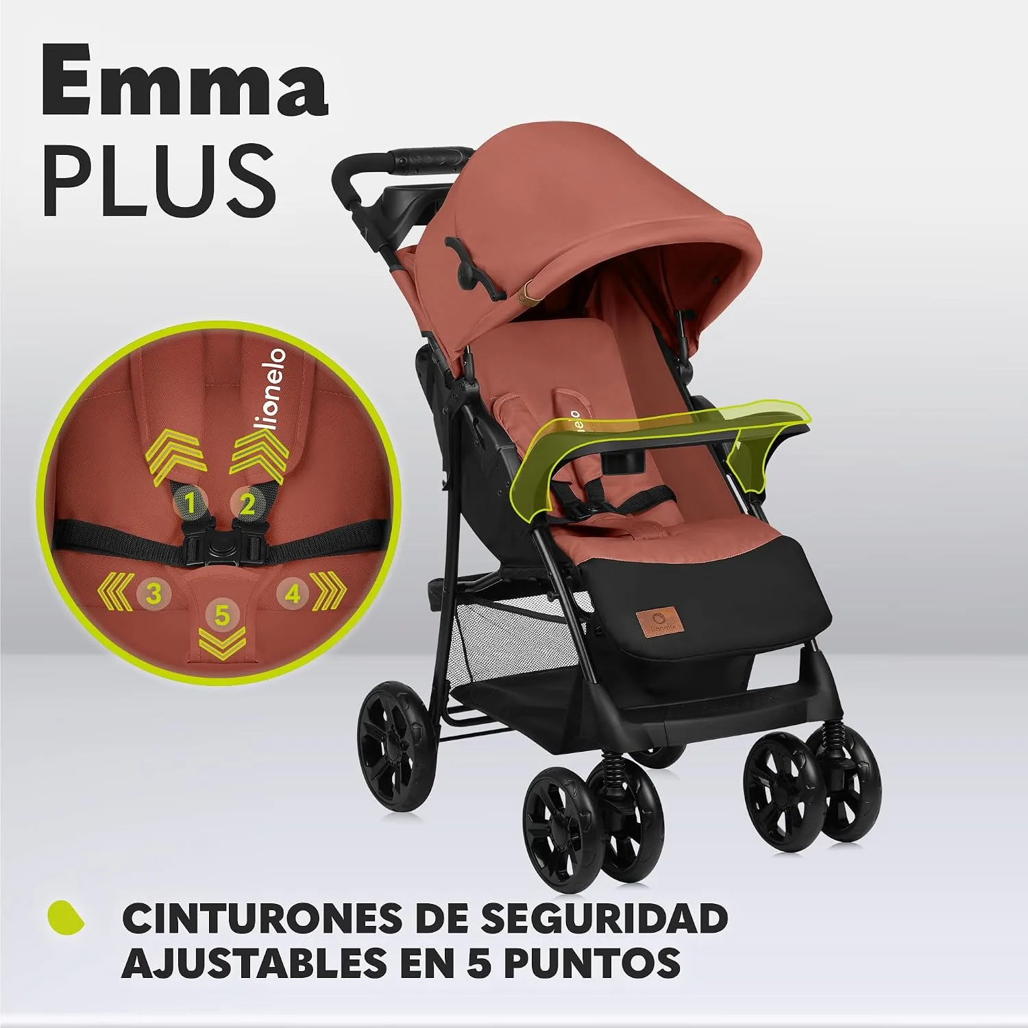 Carrito de bebé Lionelo Emma Plus — vista 3