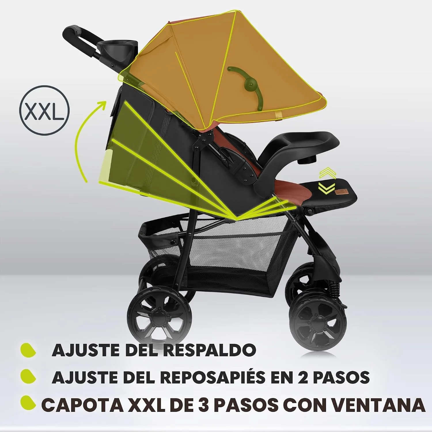 Carrito de bebé Lionelo Emma Plus — vista 4