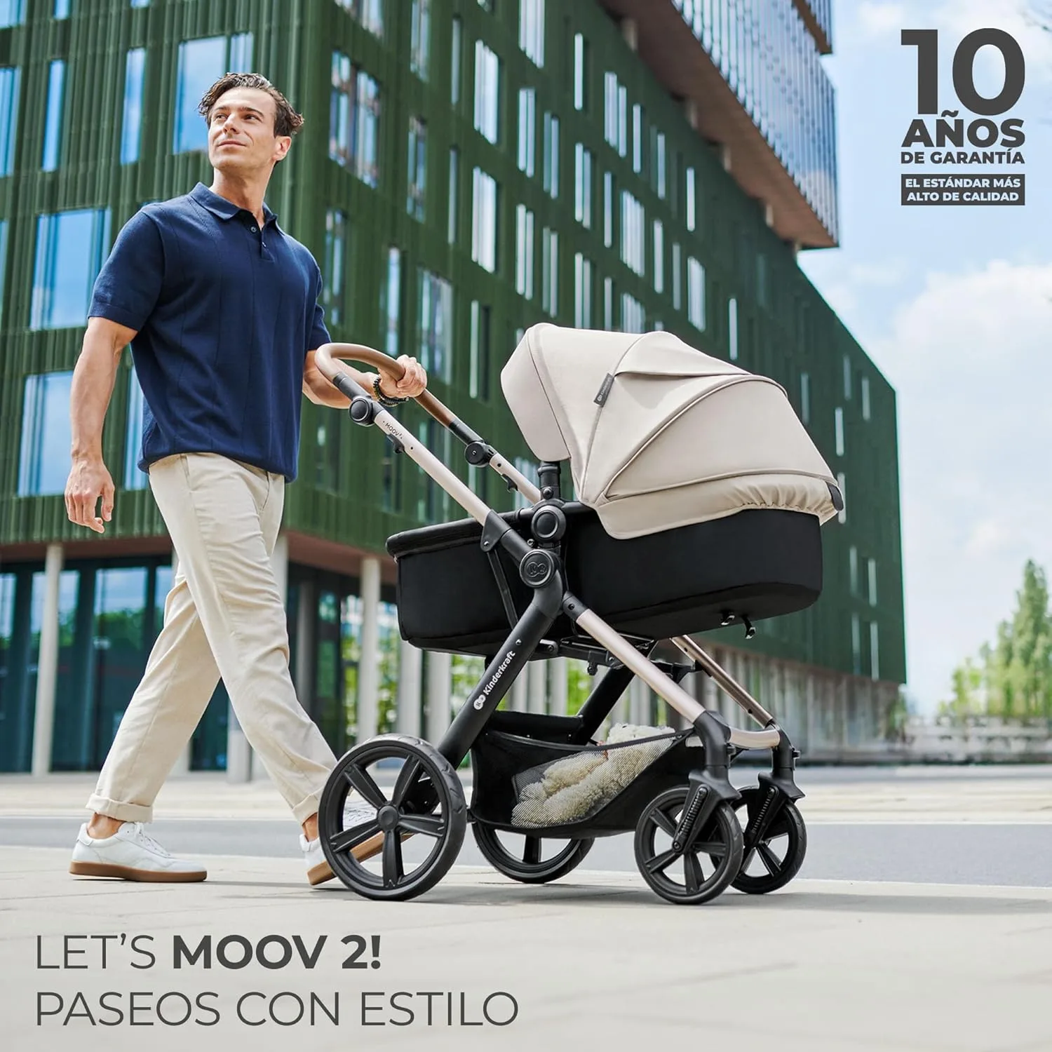 Carrito de bebé Kinderkraft Moov 2 — vista 2