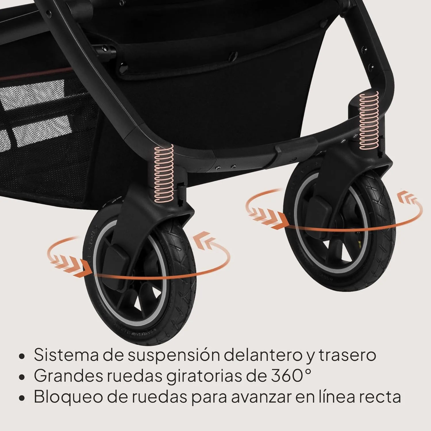 Carrito de bebé Lionelo Amber — vista 4
