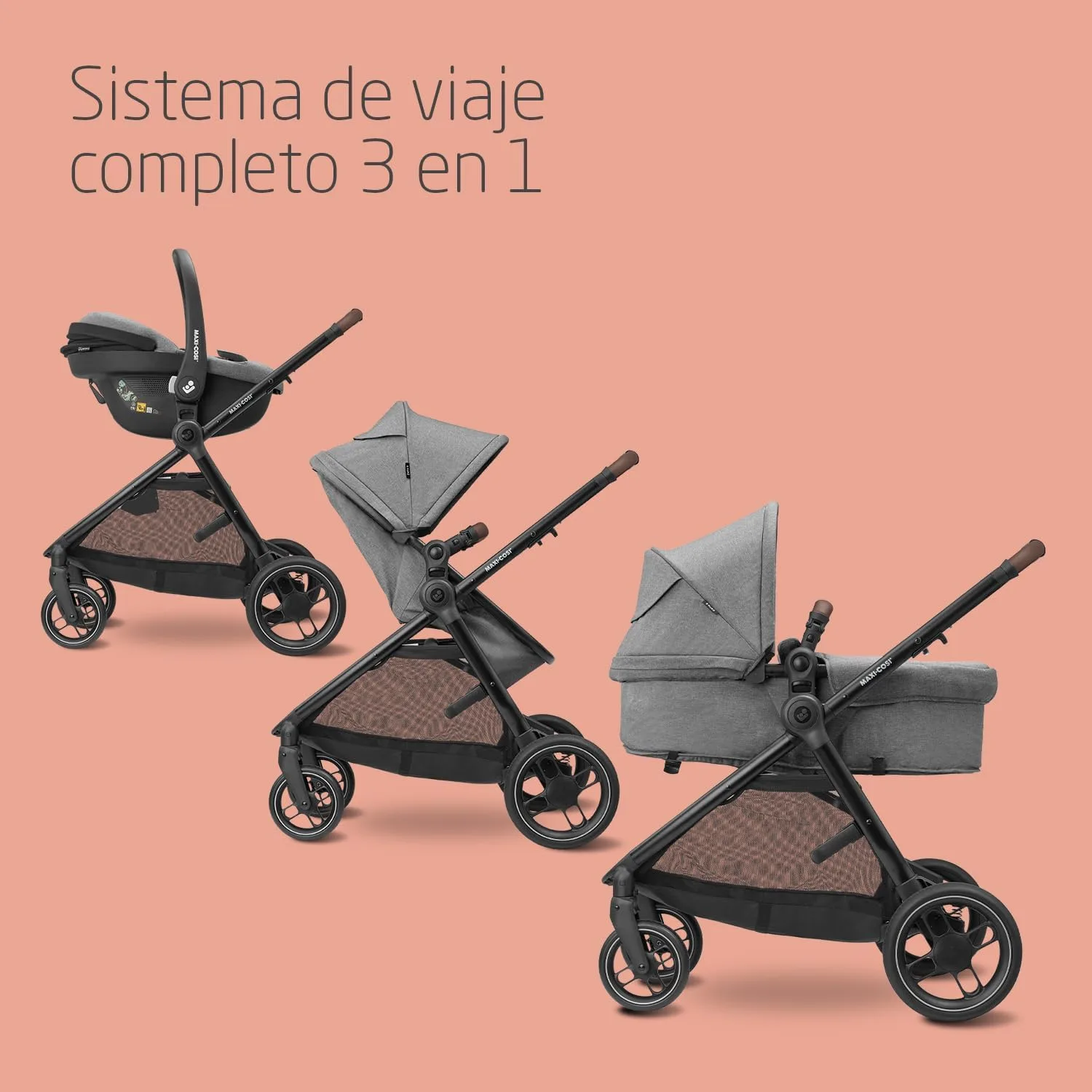 Carrito de bebé Maxi-Cosi Pack Zelia S Trio — vista 2