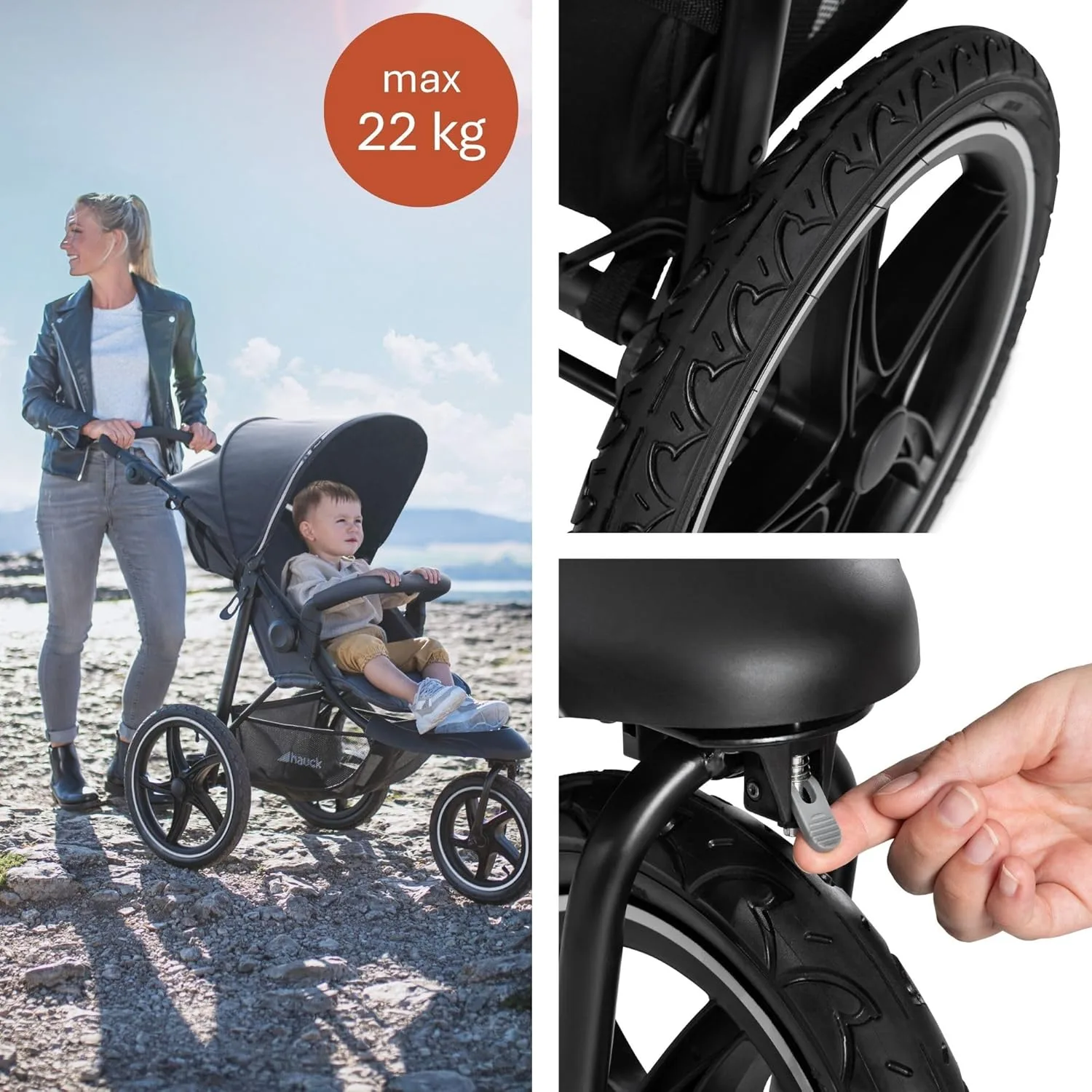 Carrito de bebé Hauck Runner 2 — vista 2