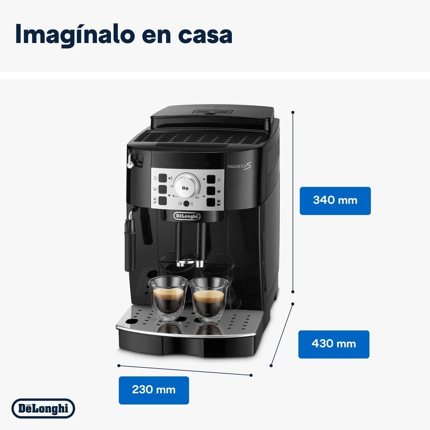 Cafetera De'Longhi Magnifica S — vista 3