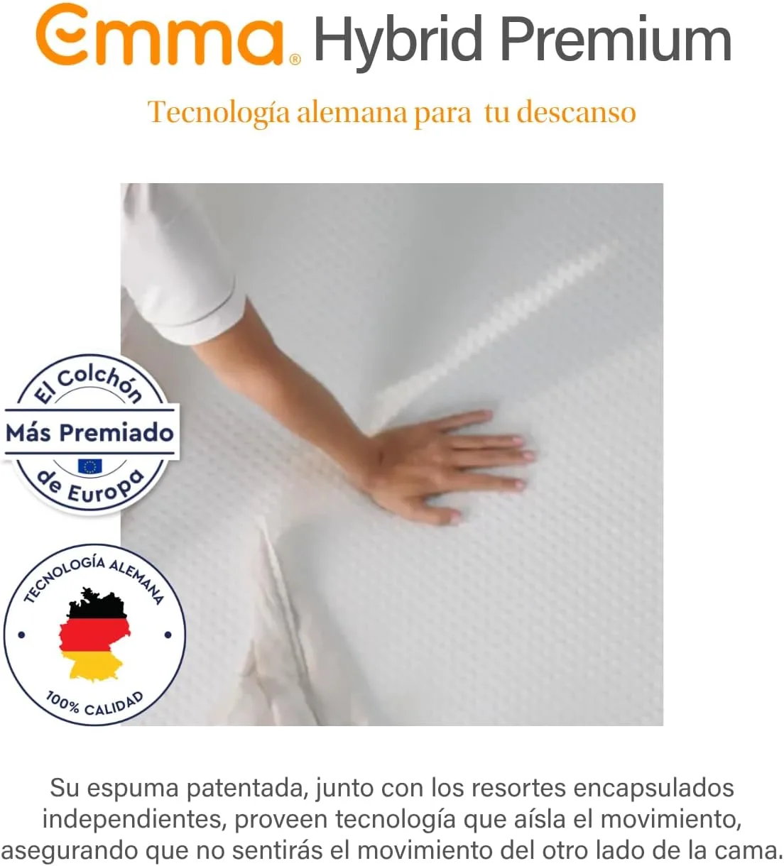 Colchón Emma Hybrid Premium — vista 3