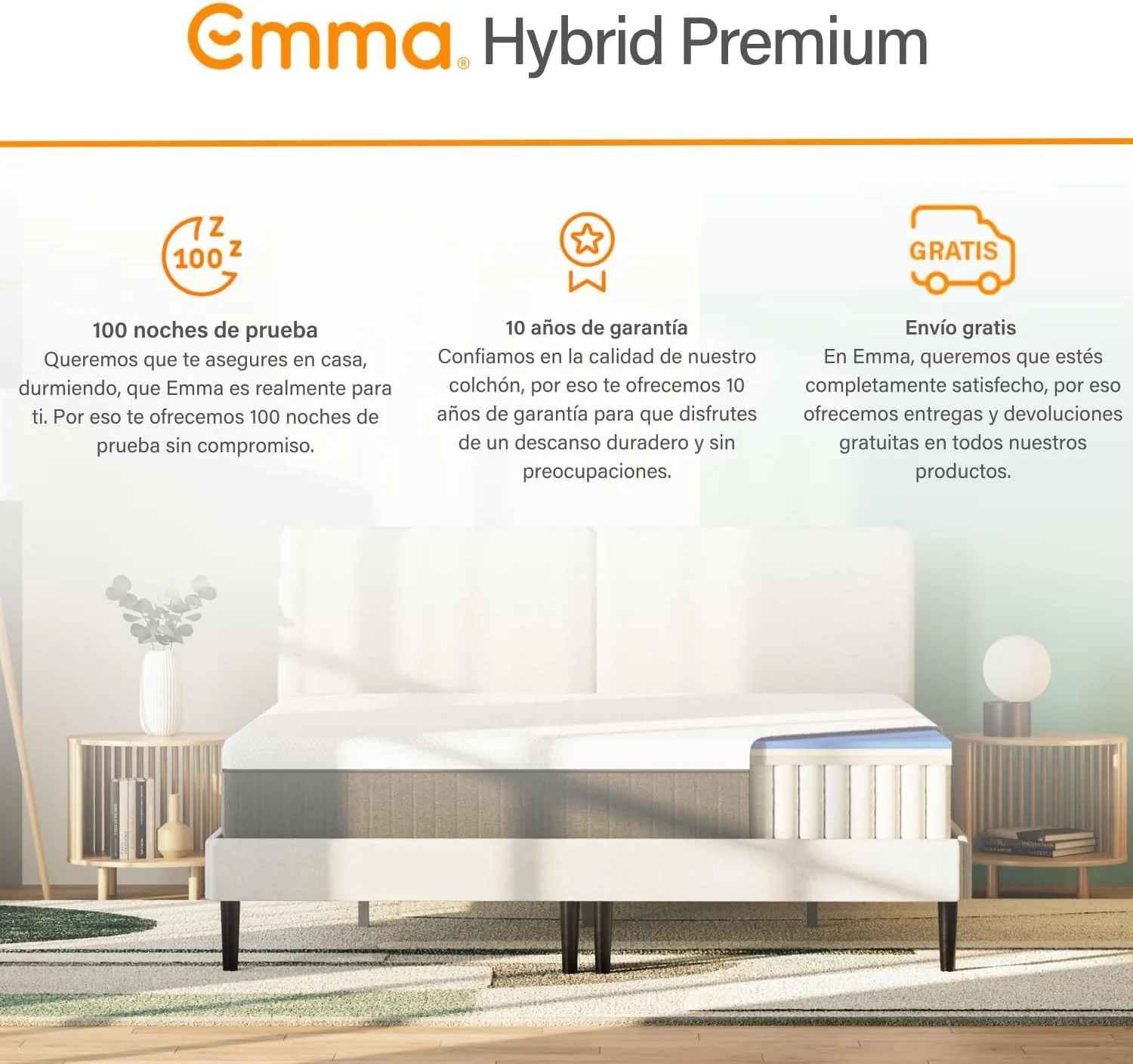 Colchón Emma Hybrid Premium — vista 4