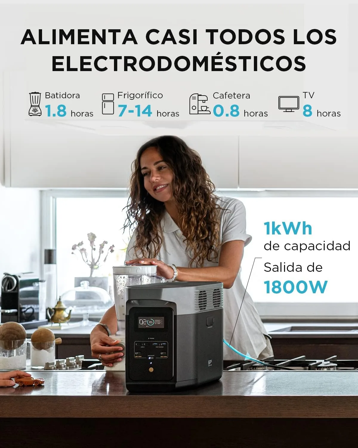 Estación de energía portátil EcoFlow Delta 2 — vista 2