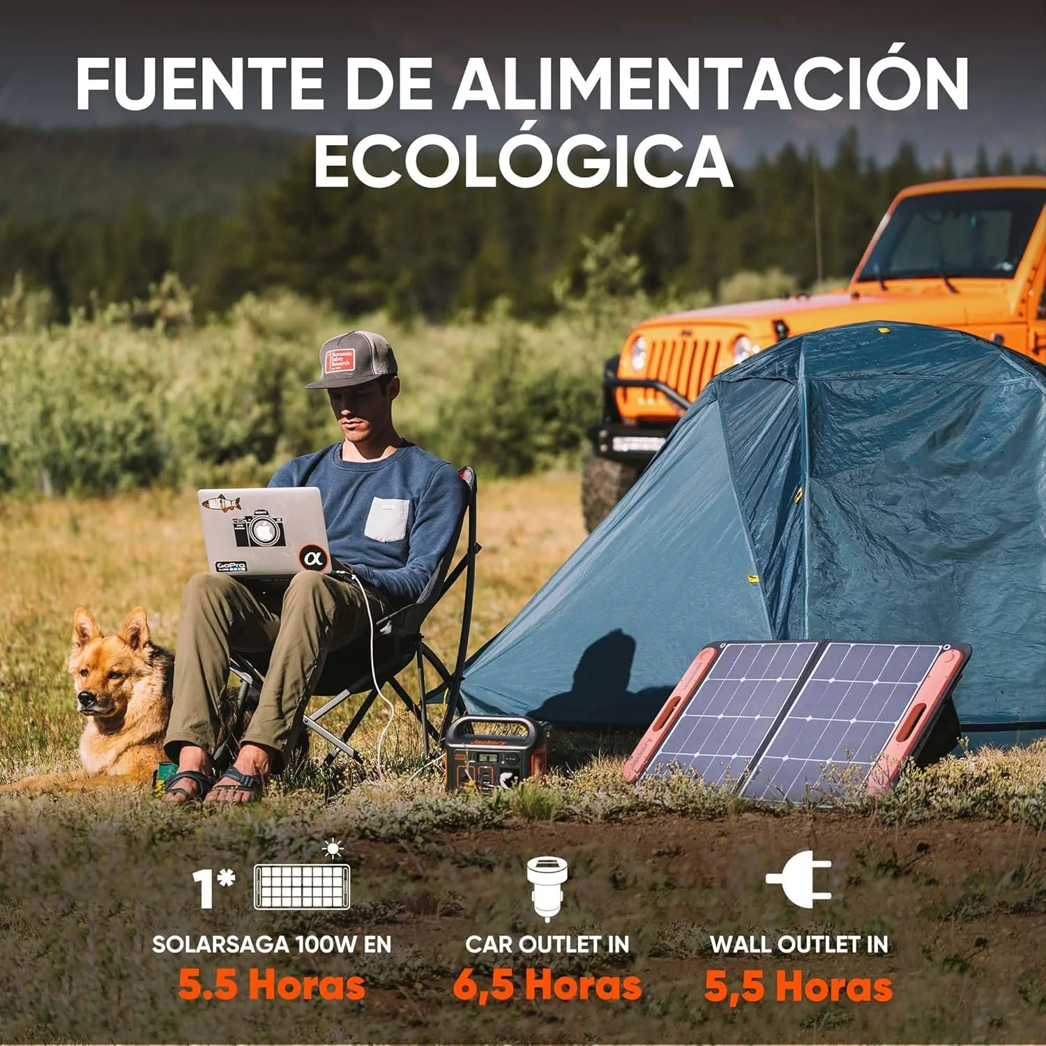 Estación de energía portátil Jackery Explorer 240 — vista 3