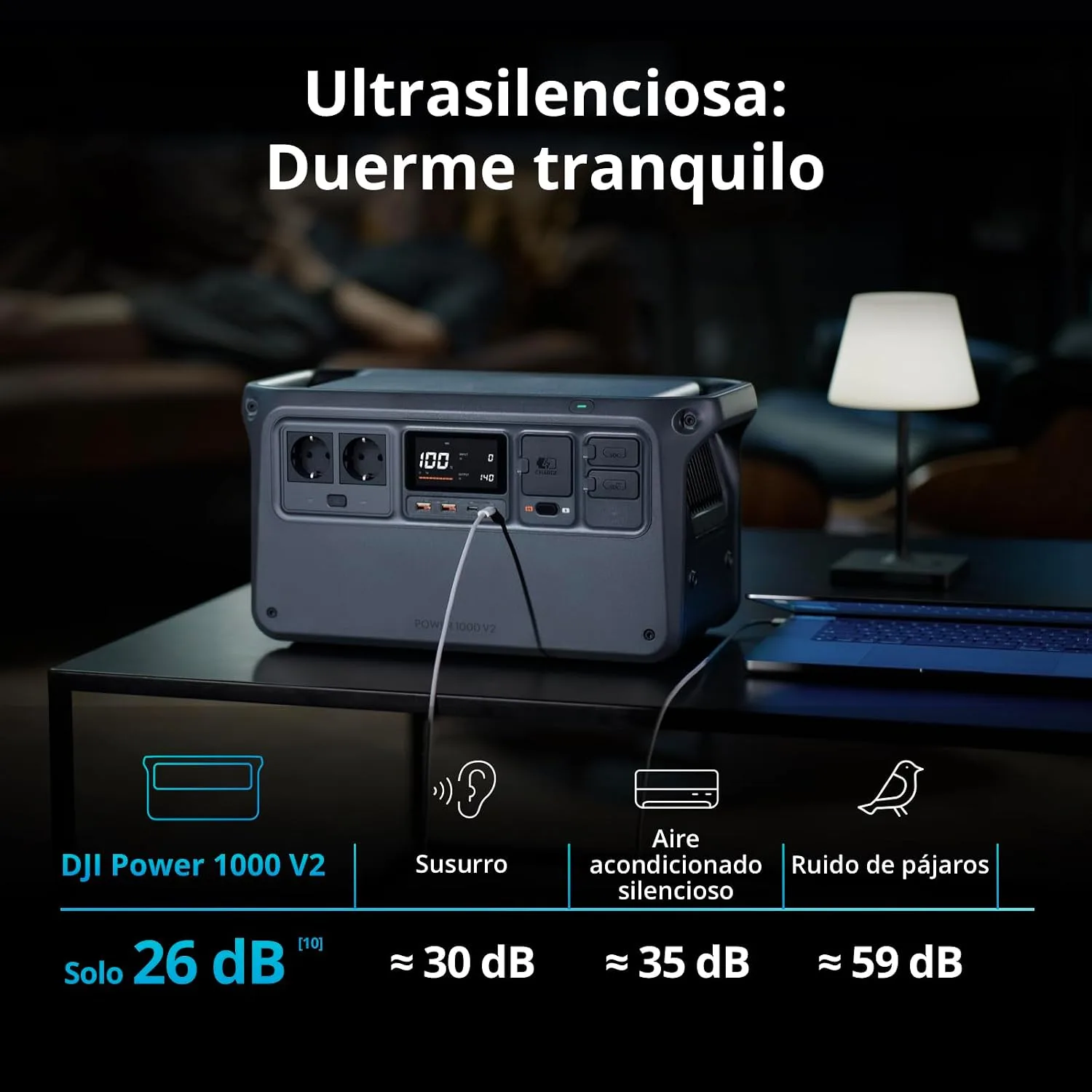 Estación de energía portátil DJI Power 1000 V2 — vista 4