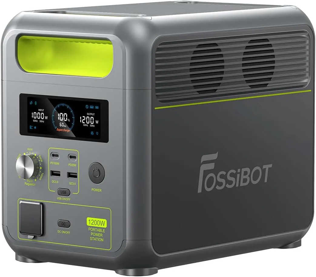 Estación de energía portátil FOSSiBOT F1200