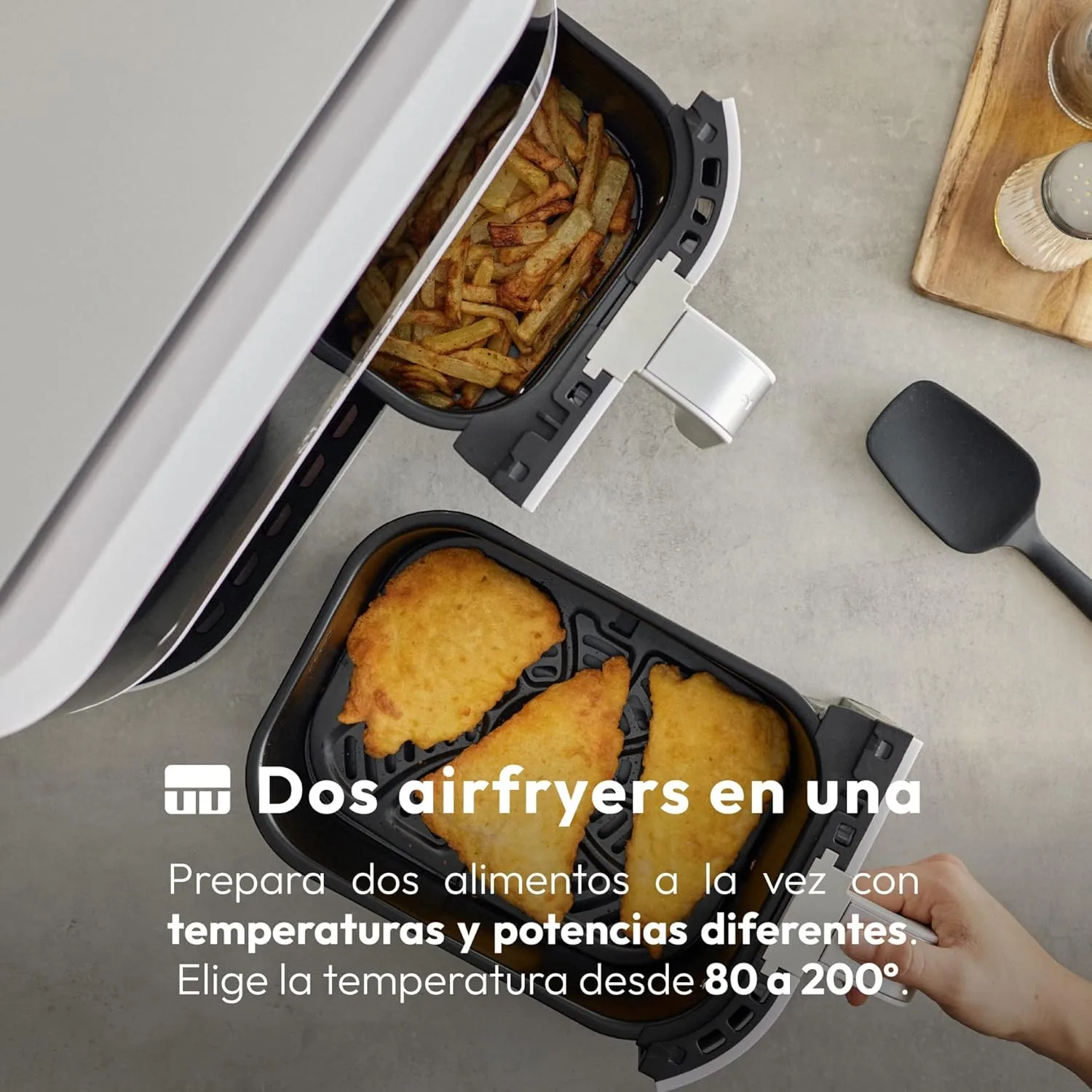 Freidora de aire MasterPro Rocket Duo 900 — vista 3