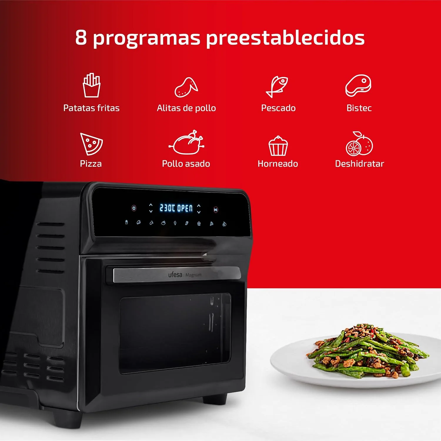 Freidora de aire Ufesa Magnum 23L — vista 3