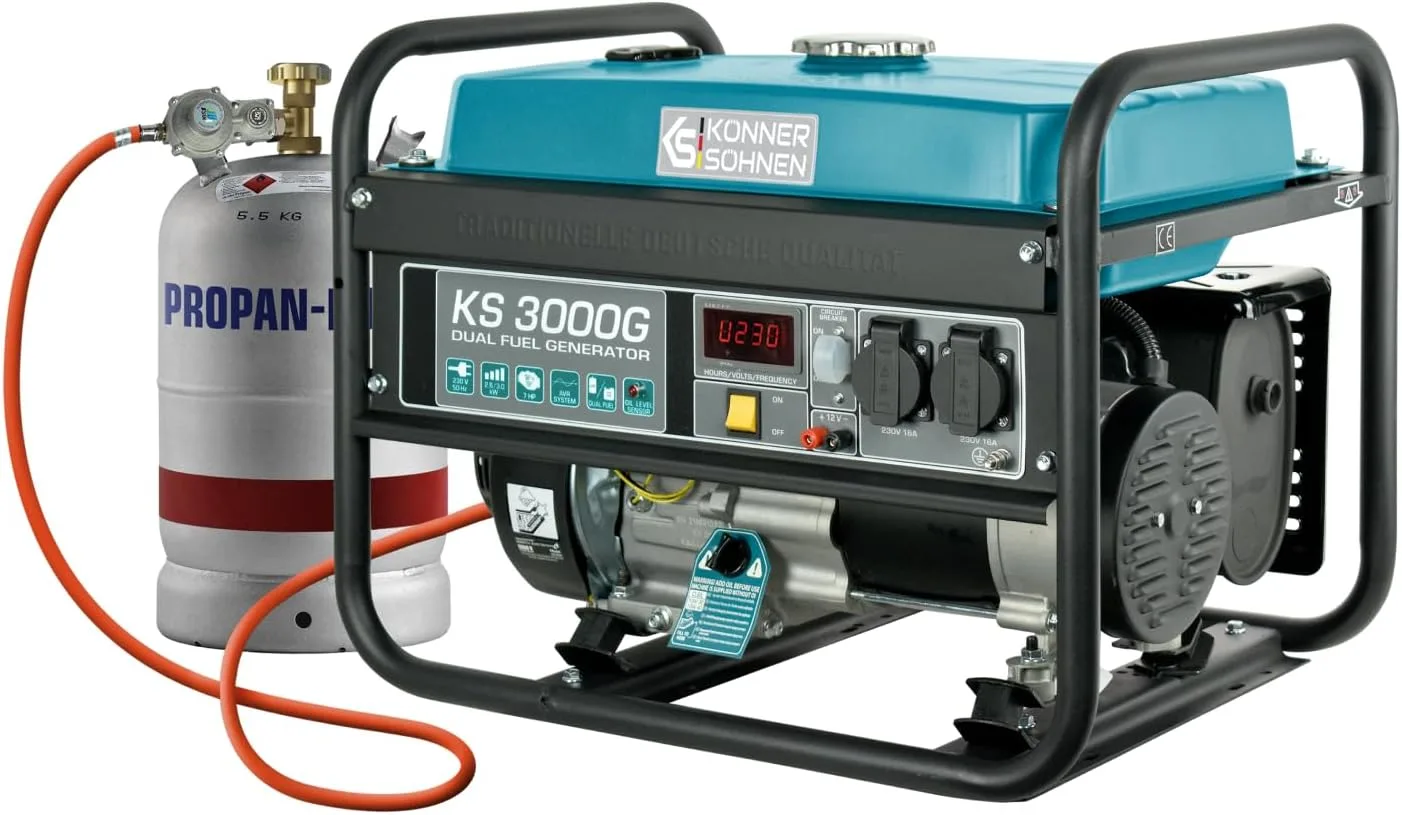 Generador eléctrico Könner & Söhnen KS 3000G Dual Fuel