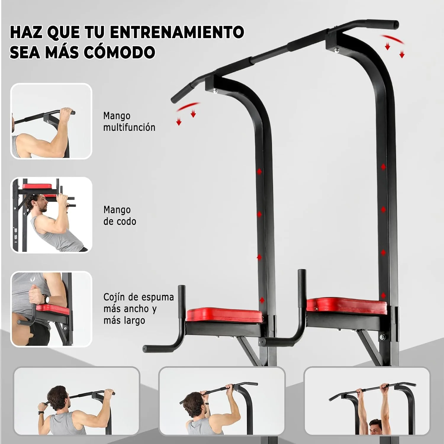 Equipo de home gym ISE Power Tower — vista 3