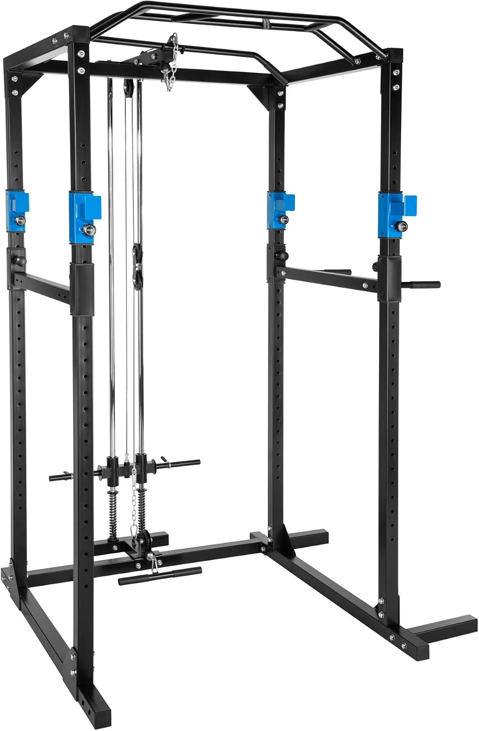 Equipo de home gym TecTake Multiestación Rack con Dominadas