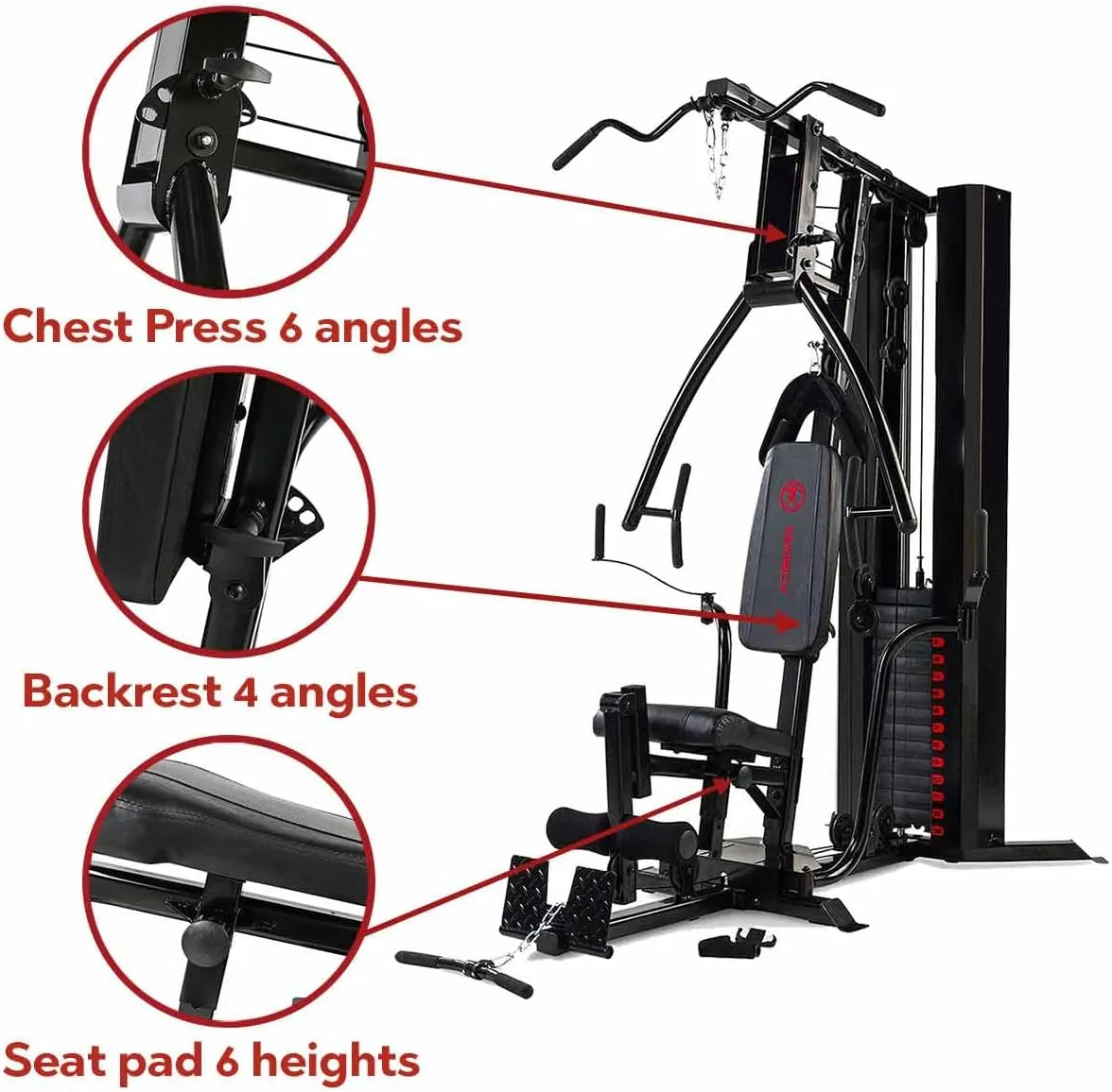 Equipo de home gym Marcy HG5000 — vista 3