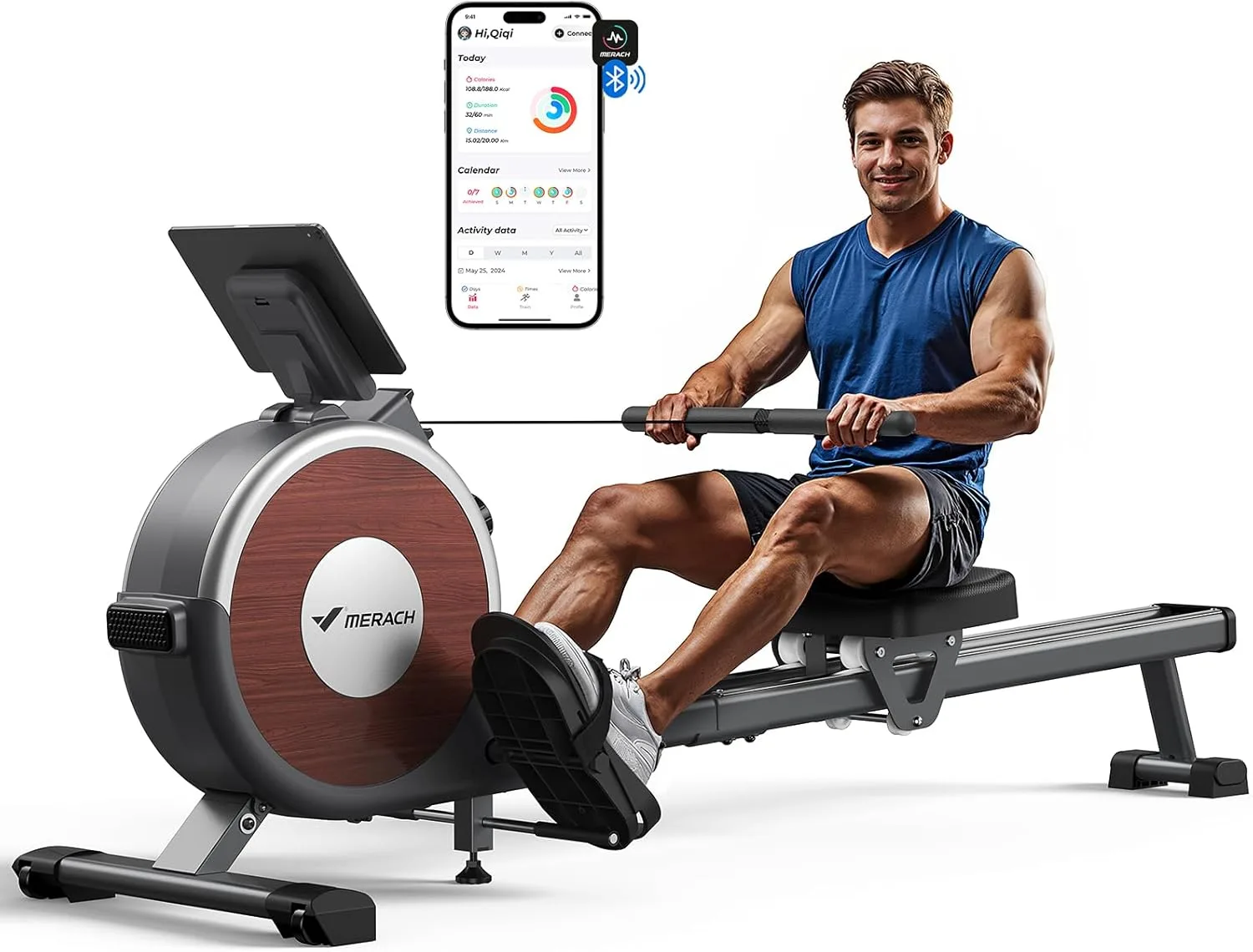 Equipo de home gym MERACH Q1s Máquina de Remo