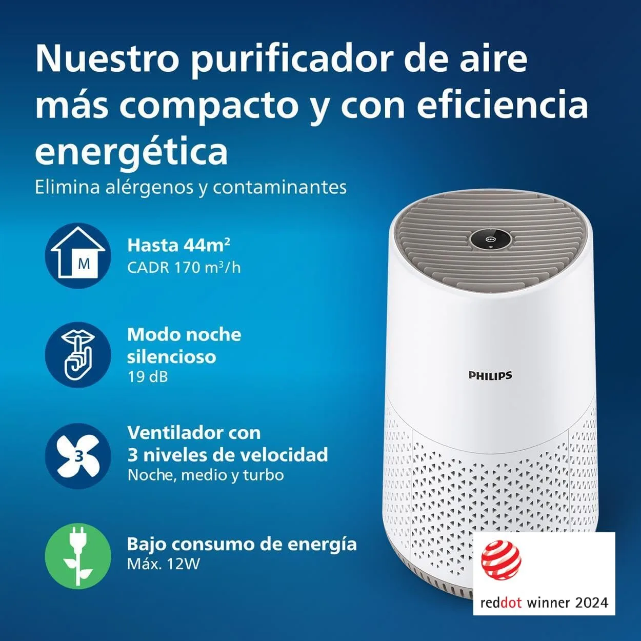 Purificador de aire Philips 600i — vista 3