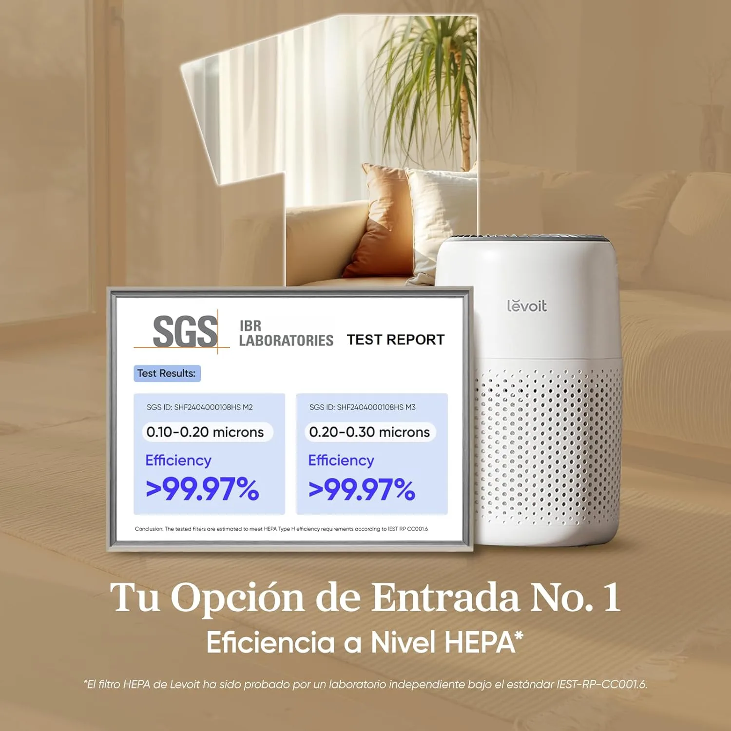 Purificador de aire Levoit Core Mini — vista 2