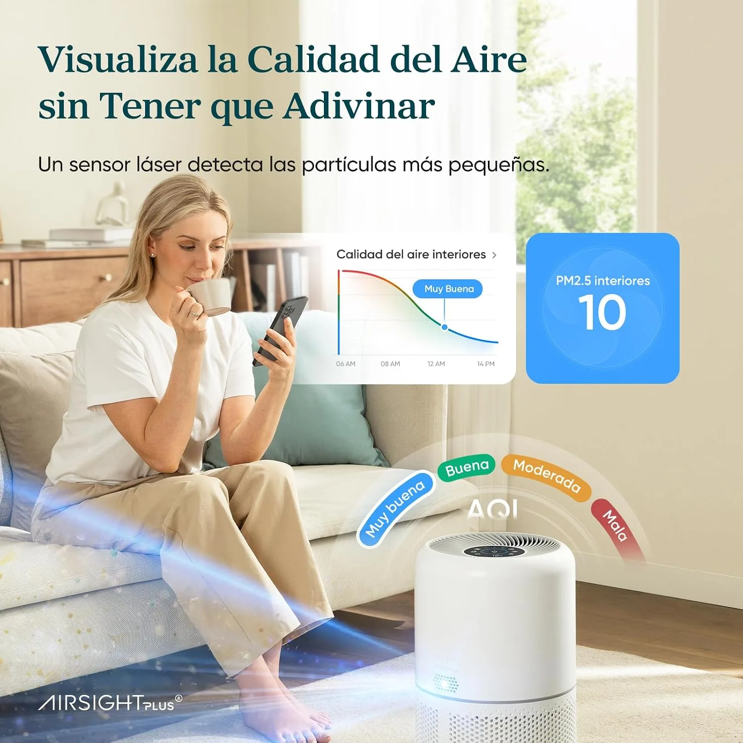 Purificador de aire Levoit Core 300S — vista 2