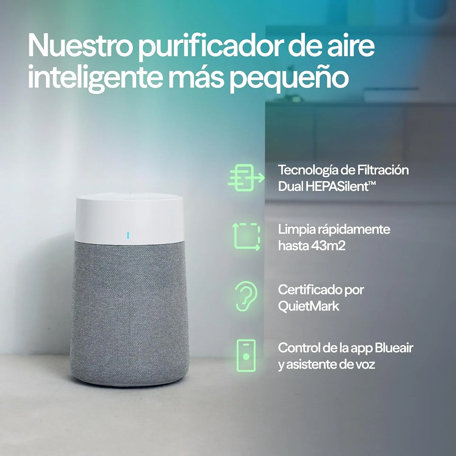 Purificador de aire BLUEAIR Blue Pure 511i Max — vista 2