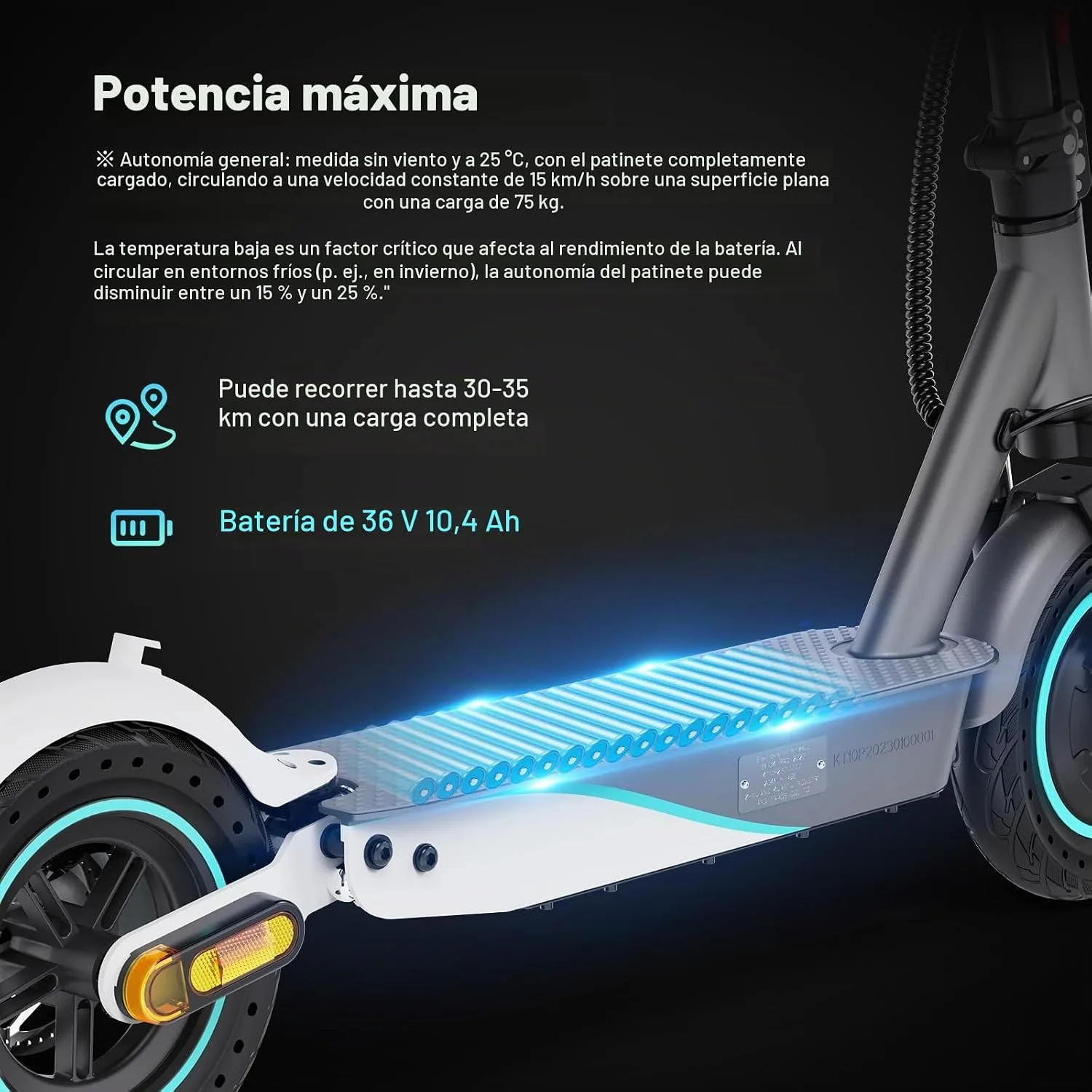 Patinete eléctrico RCB R19 — vista 2