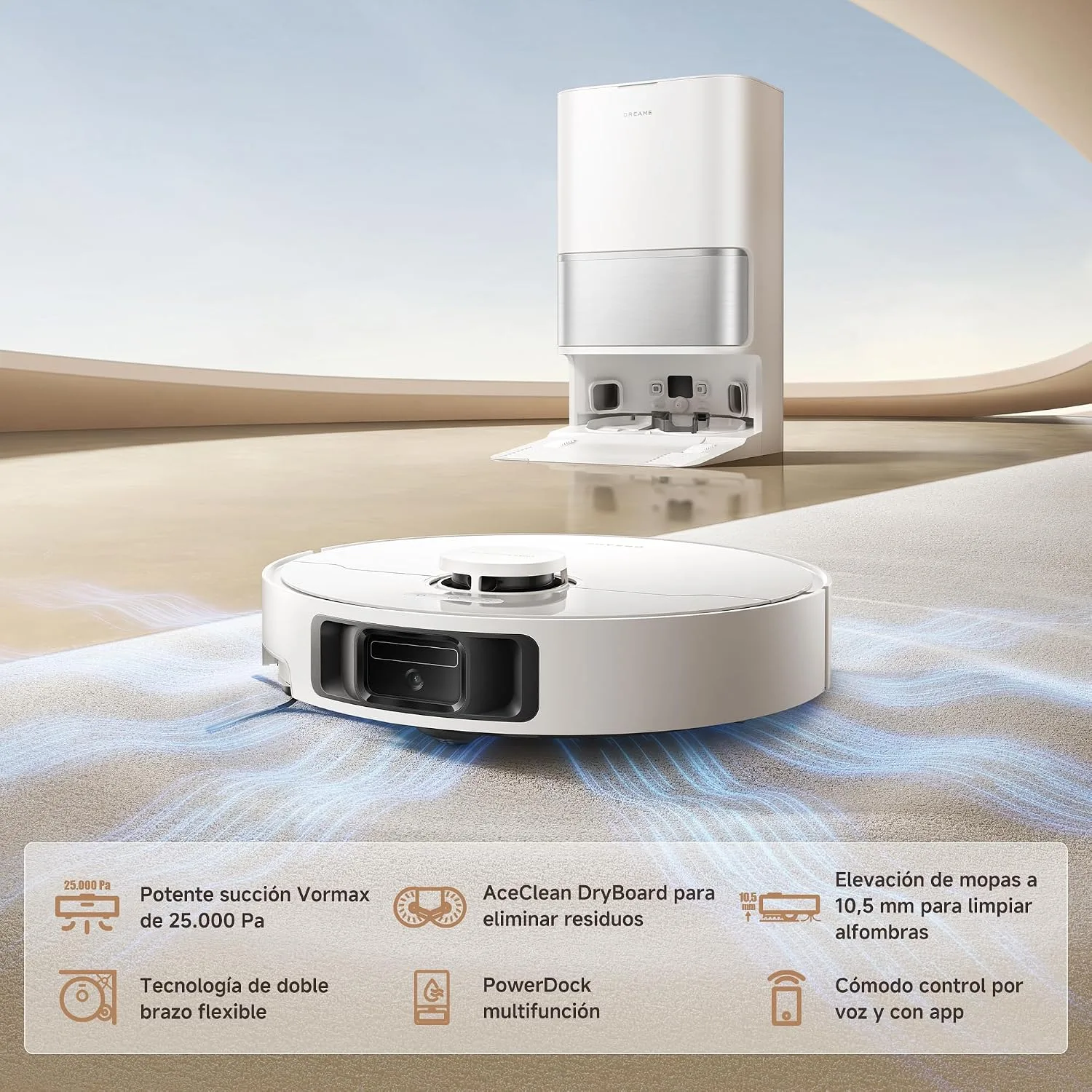 Robot aspirador Dreame L10s Ultra Gen 3 — vista 2