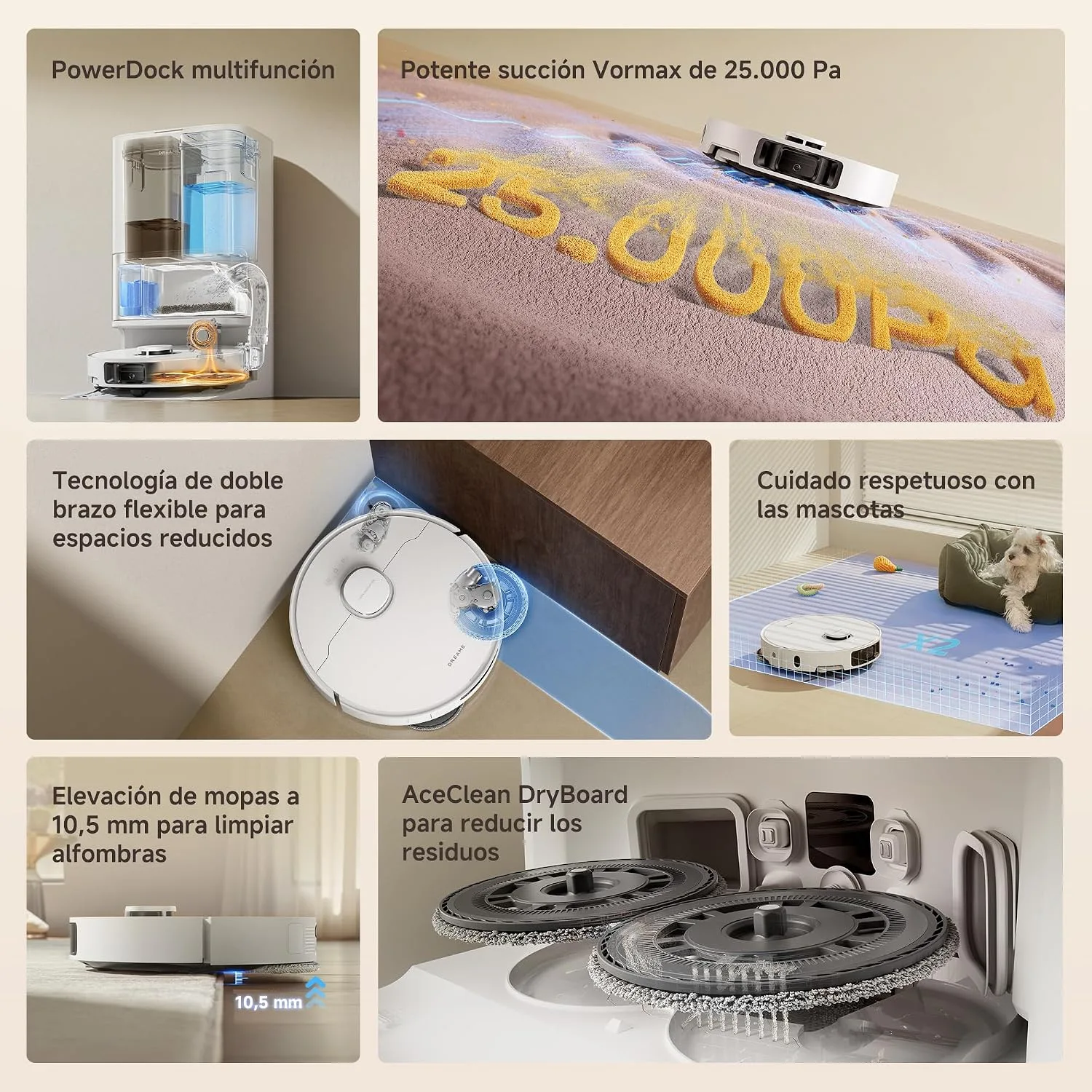 Robot aspirador Dreame L10s Ultra Gen 3 — vista 3