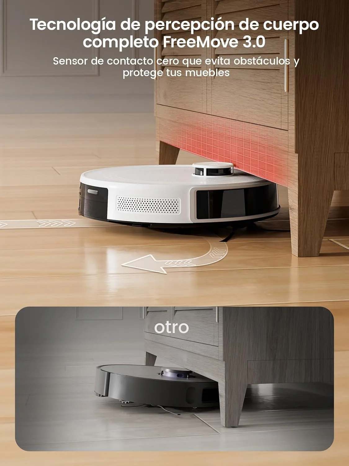 Robot aspirador Lefant M2 — vista 3