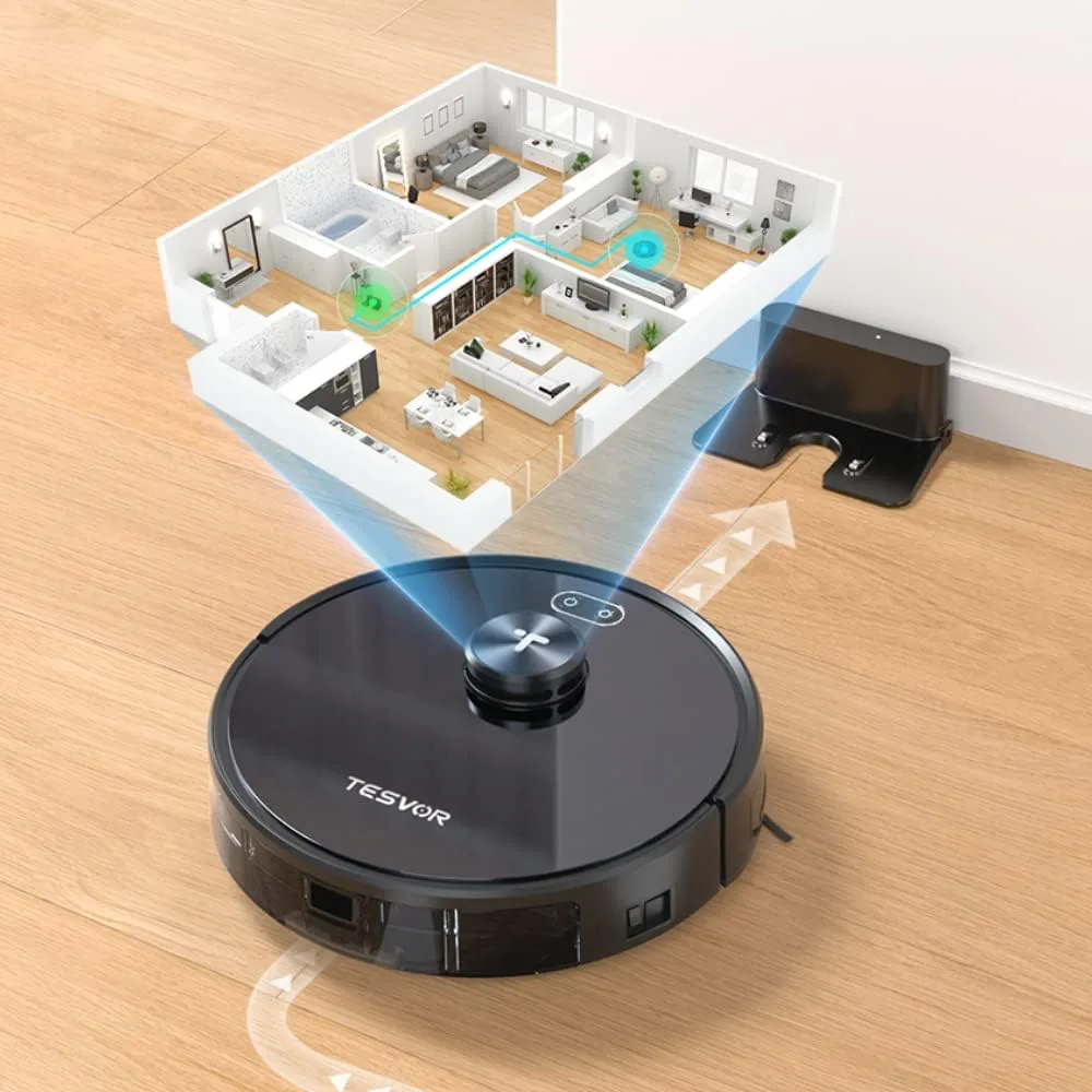 Robot aspirador Tesvor S4 — vista 2
