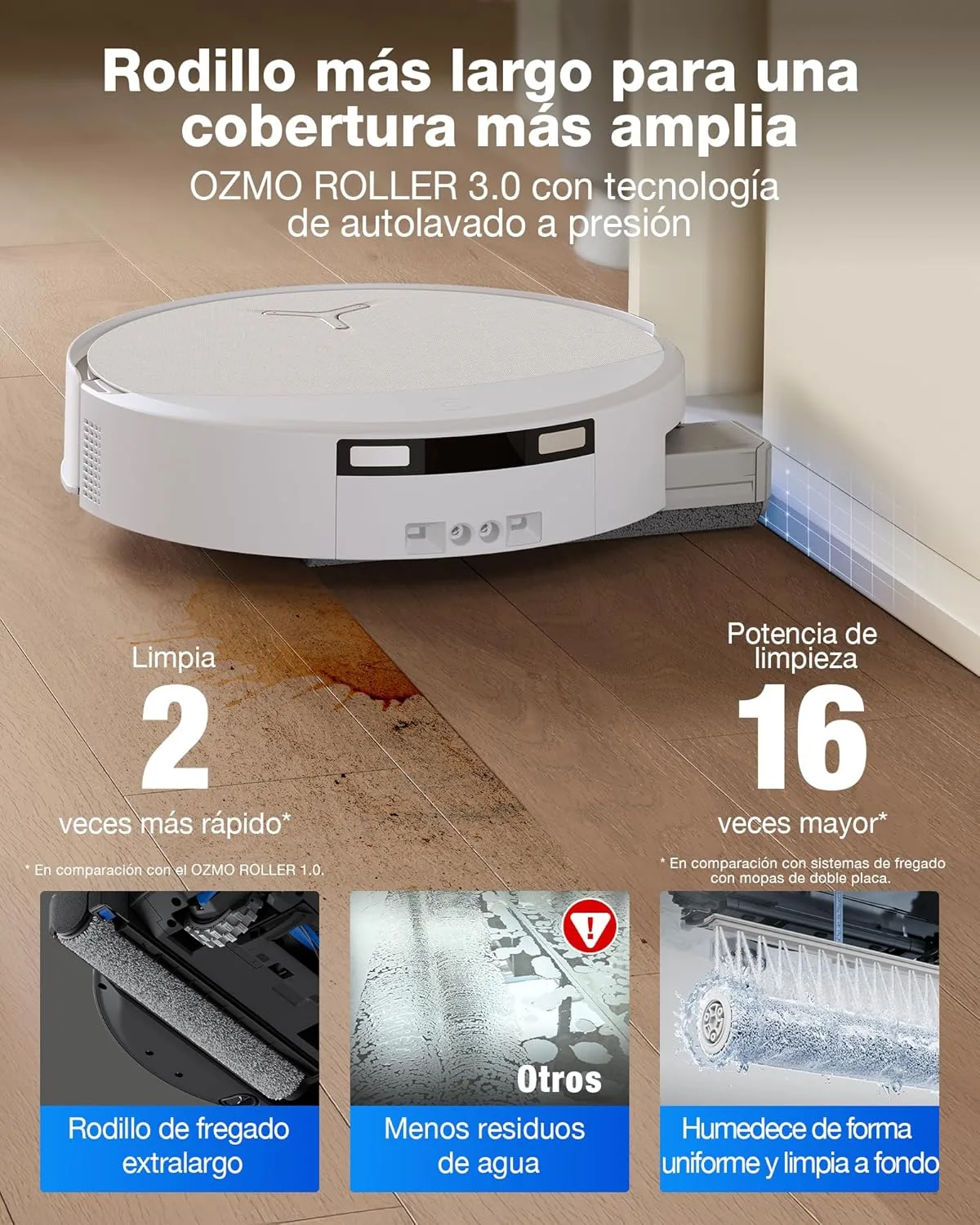 Robot aspirador ECOVACS DEEBOT T90 Pro Omni — vista 2