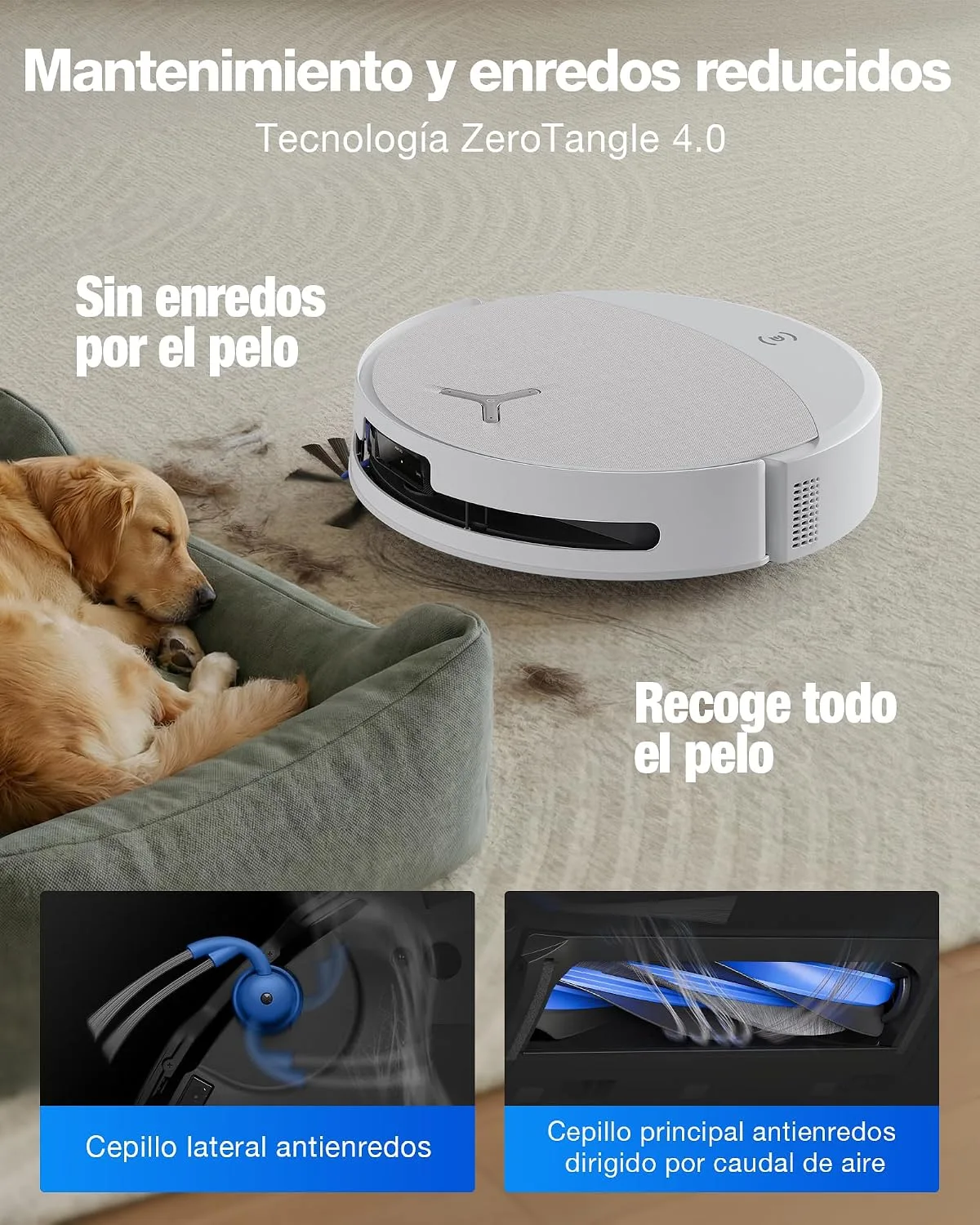 Robot aspirador ECOVACS DEEBOT T90 Pro Omni — vista 4