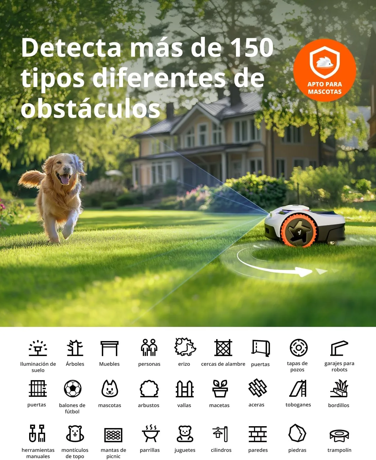 Robot cortacésped Segway Navimow i105E — vista 4