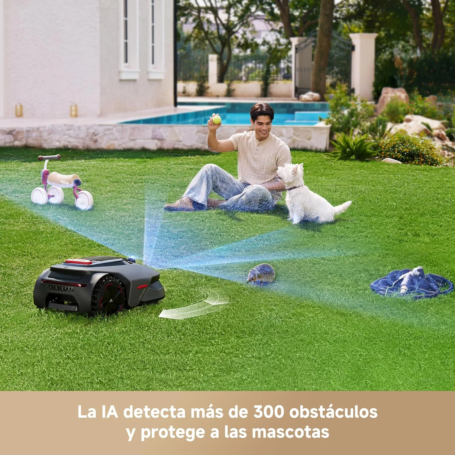 Robot cortacésped MOVA LiDAX Ultra 800 — vista 4