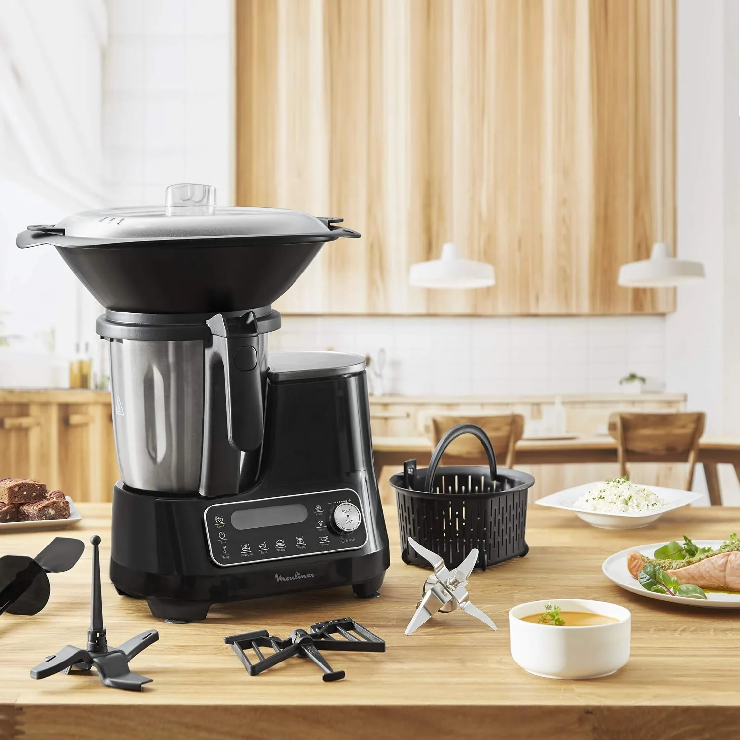 Robot de cocina Moulinex ClickChef HF456810 — vista 2