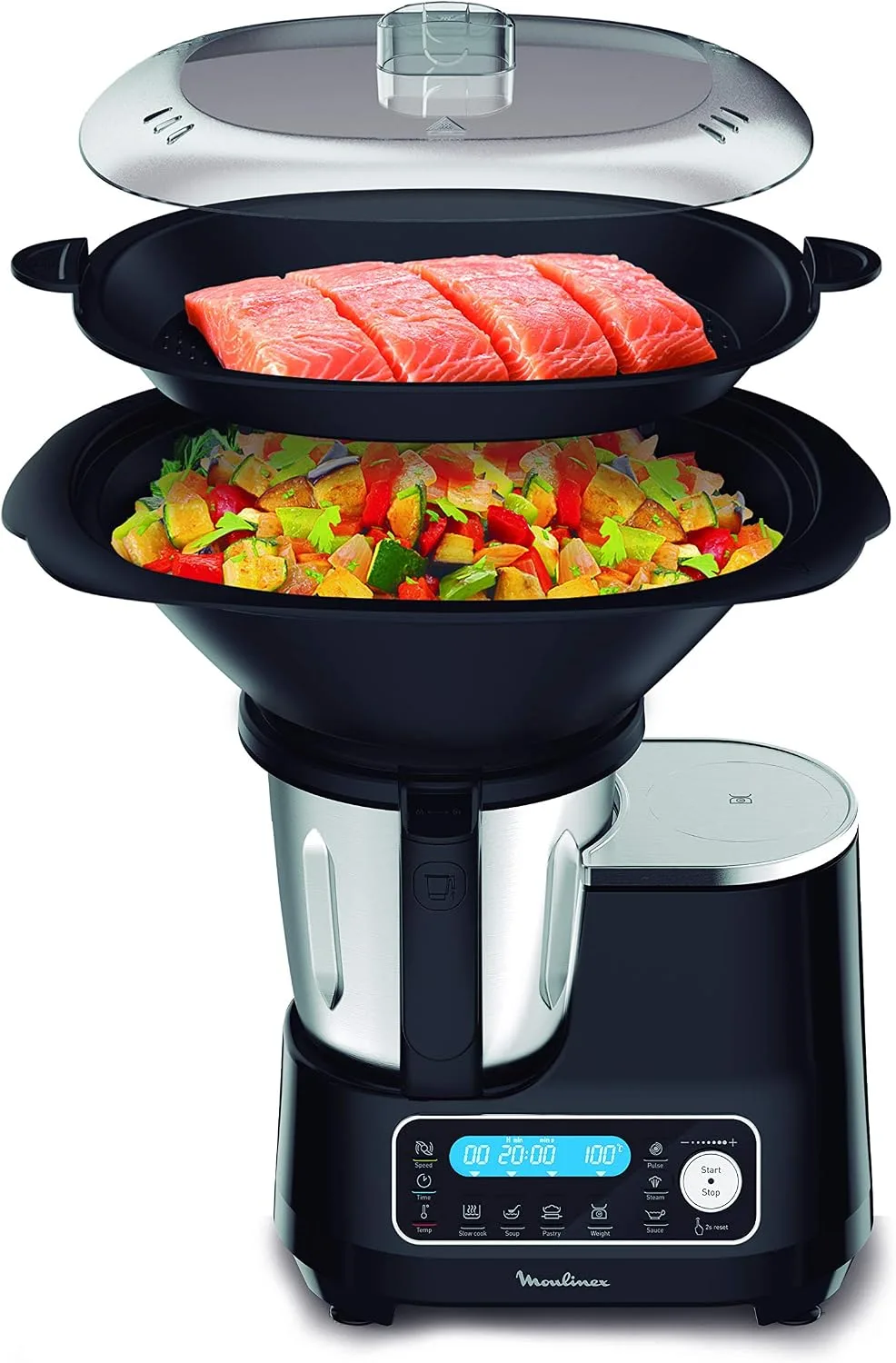 Robot de cocina Moulinex ClickChef HF456810 — vista 3
