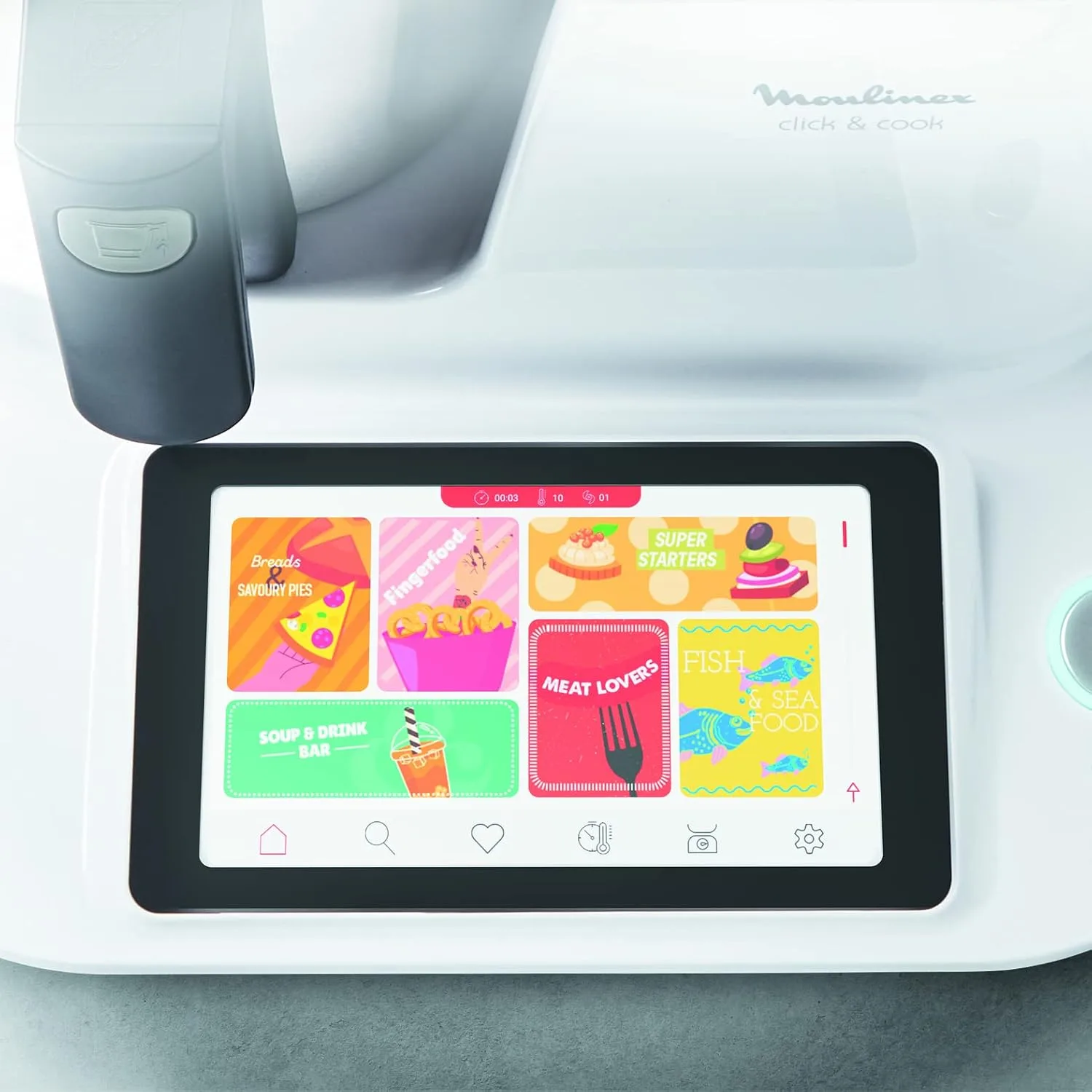 Robot de cocina Moulinex Click & Cook HF506110 — vista 2