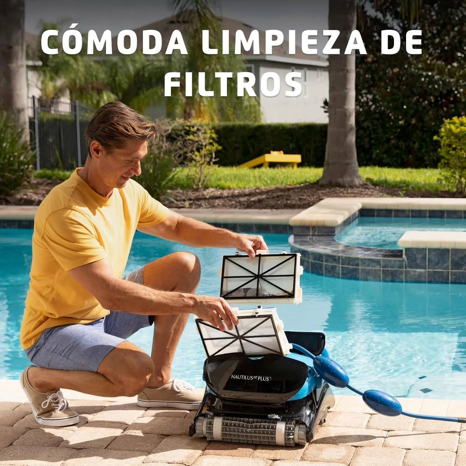 Robot de piscina Dolphin Nautilus CC Plus — vista 3
