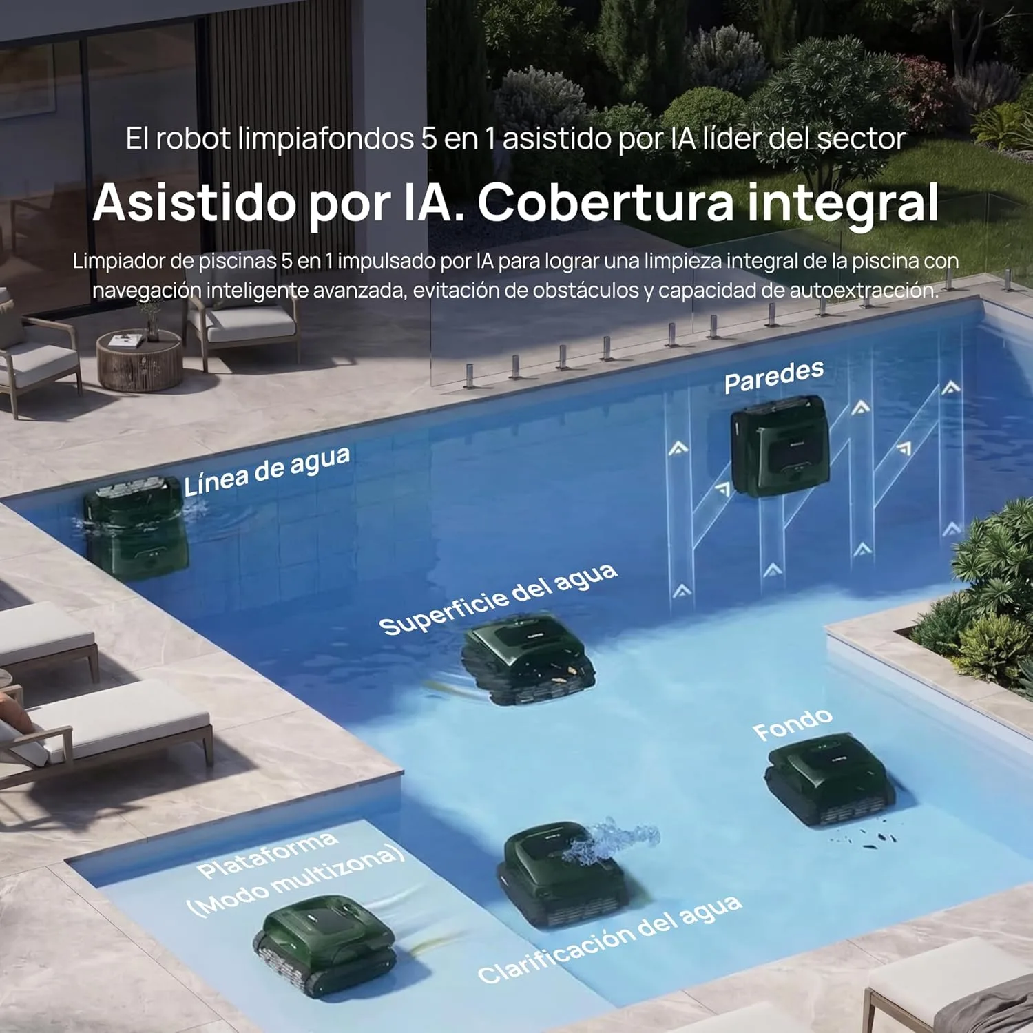 Robot de piscina Beatbot AquaSense 2 Pro — vista 2