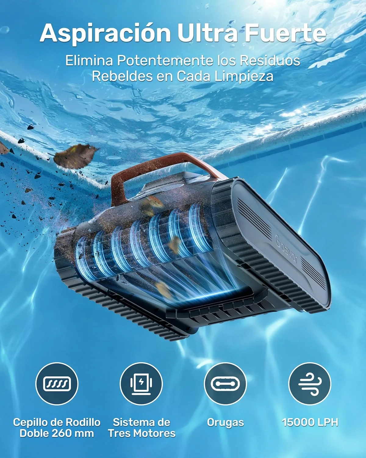 Robot de piscina Gosvor LiteVac G1 — vista 4