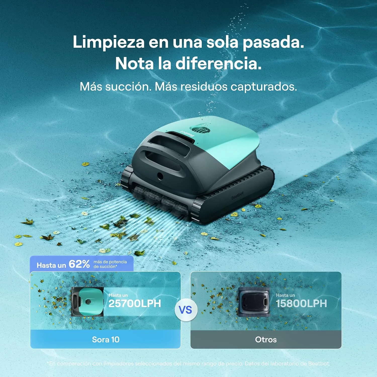 Robot de piscina Beatbot Sora 10 — vista 3