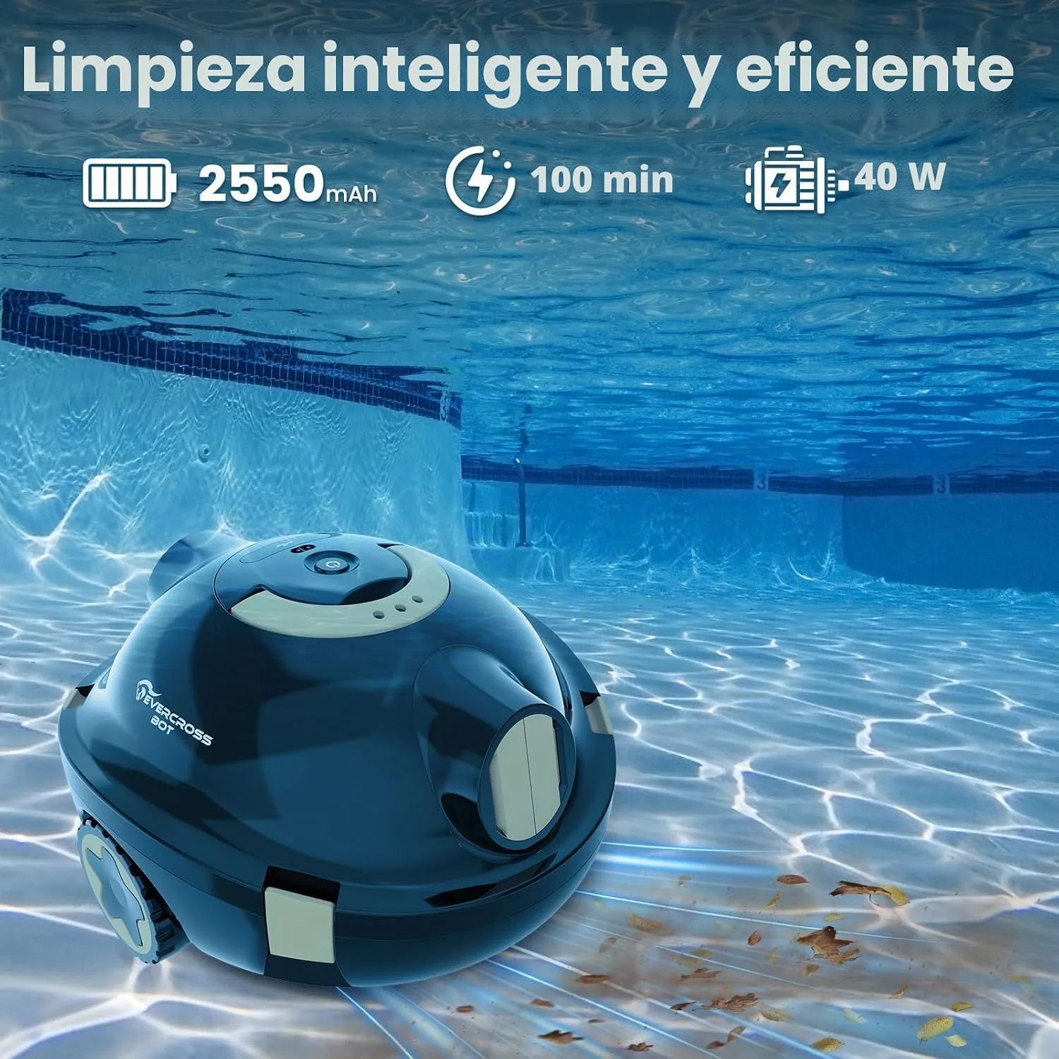 Robot de piscina EVERCROSS BOT Y10 2026 — vista 2