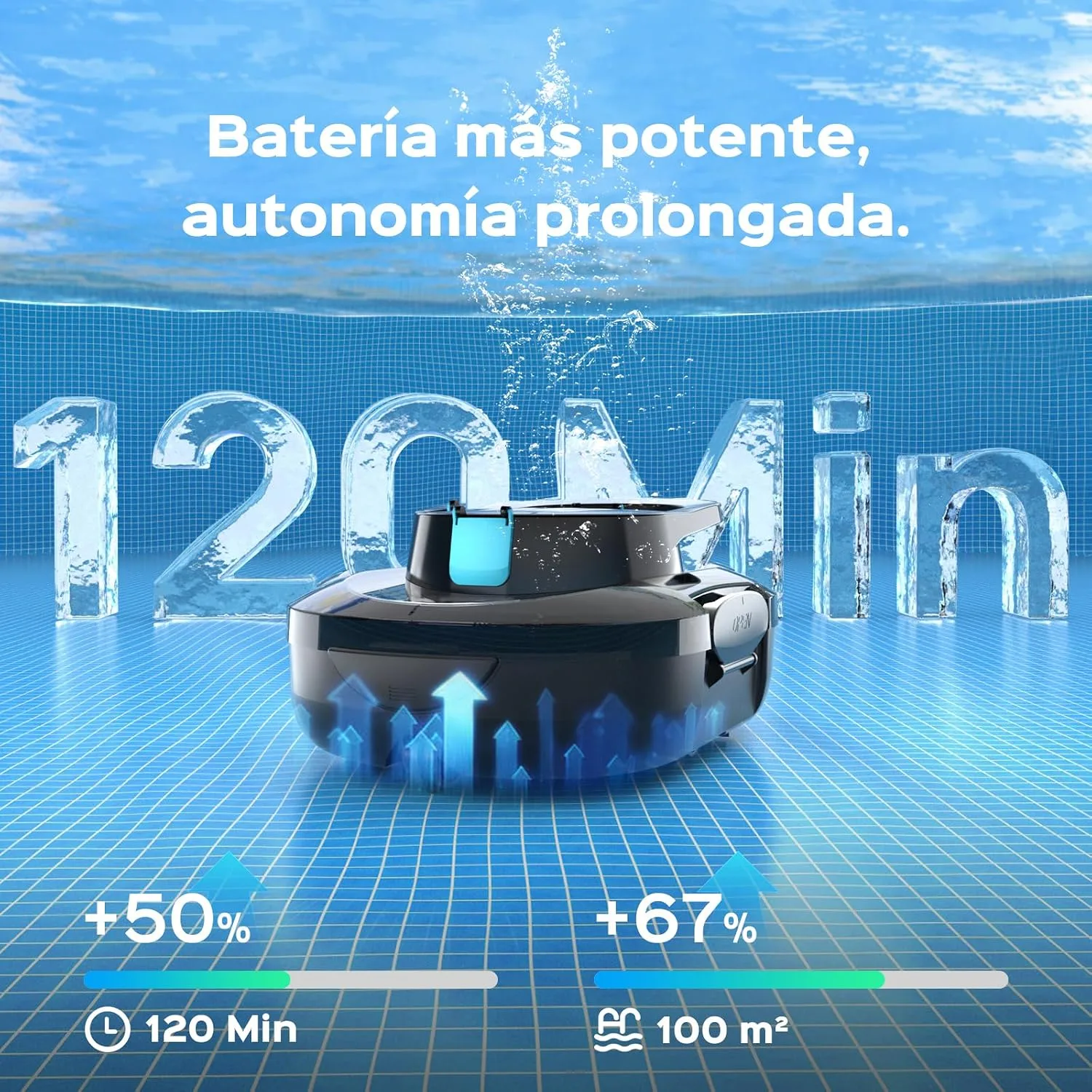 Robot de piscina BRINBO S1PRO — vista 3