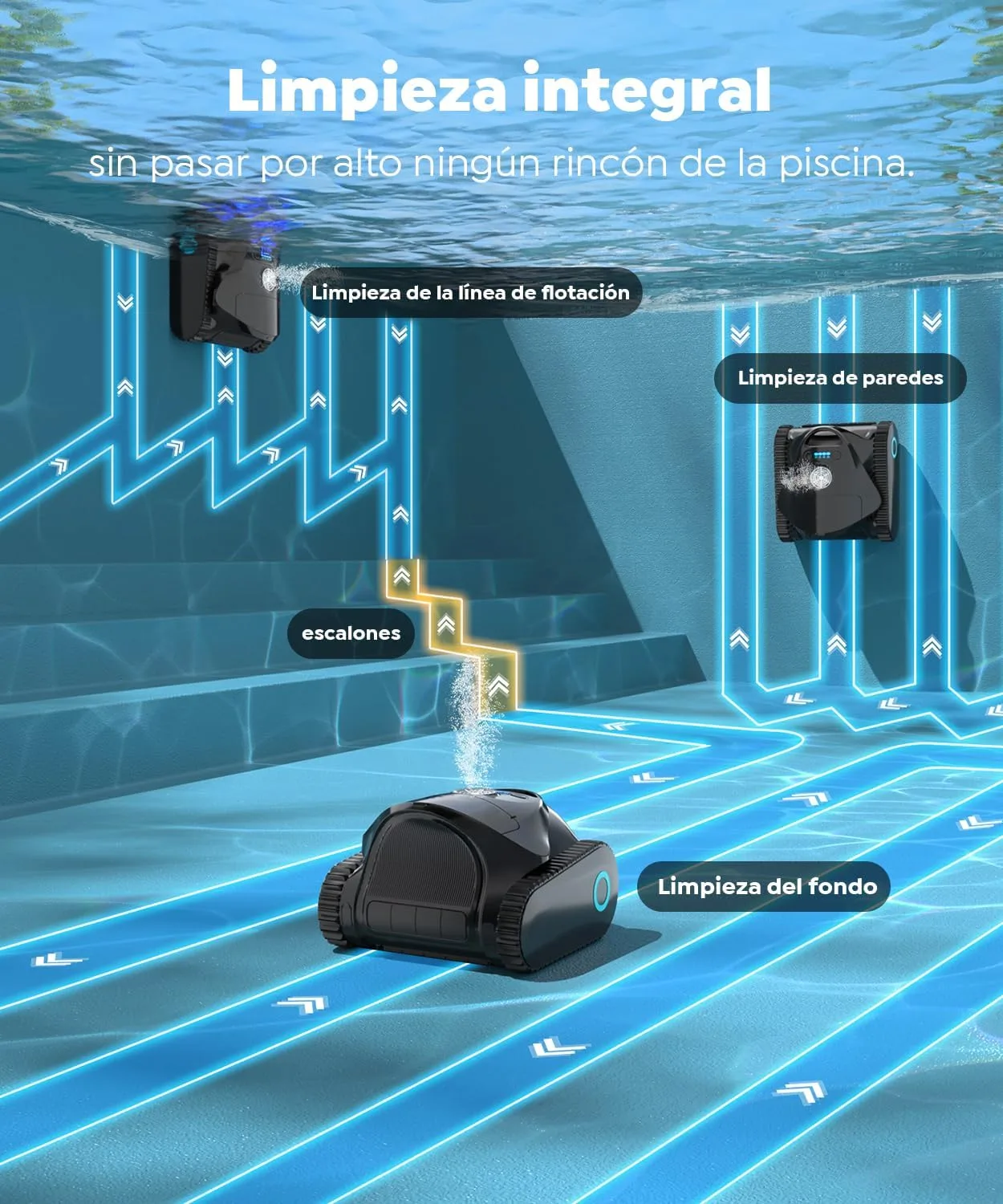 Robot de piscina BRINBO C1 — vista 2