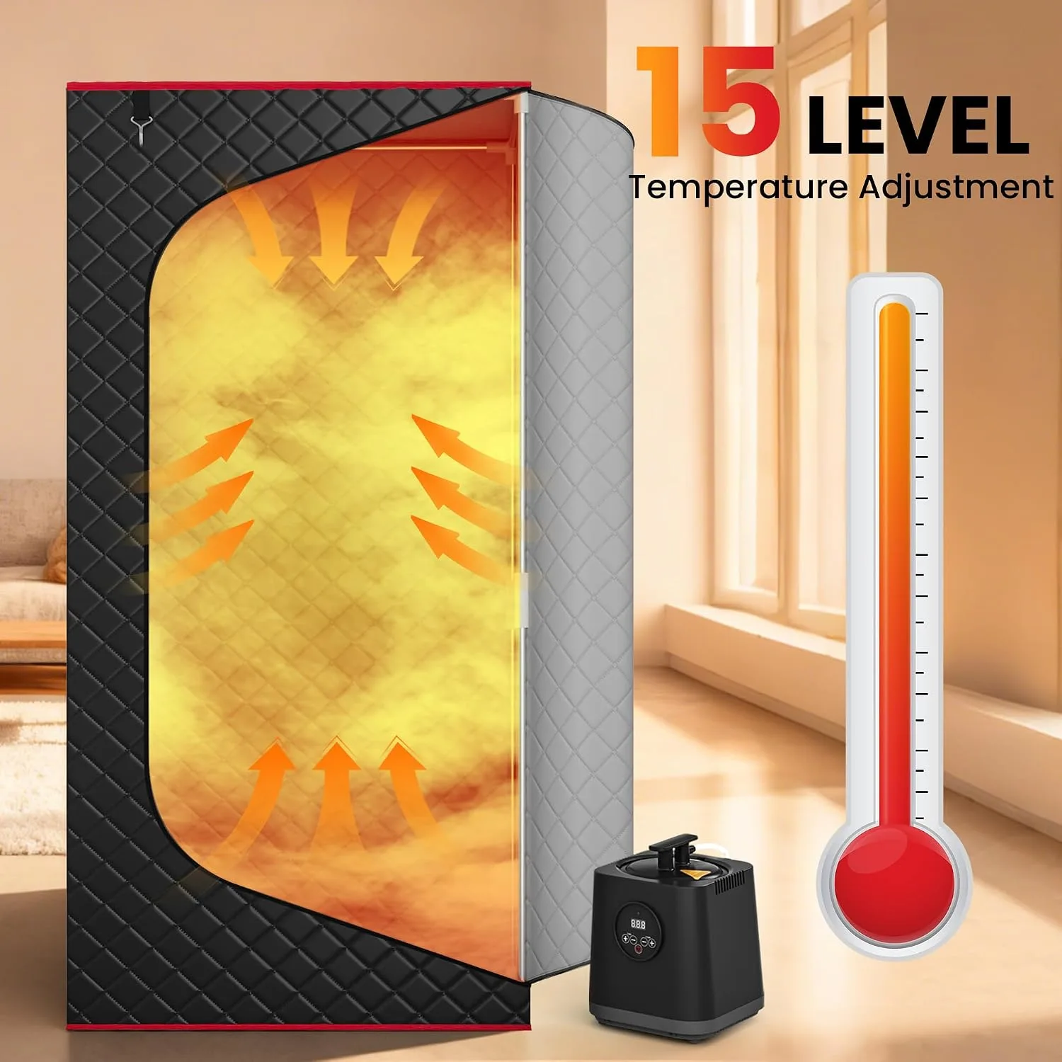 Sauna Manastin Sauna de Vapor Portátil XL — vista 2