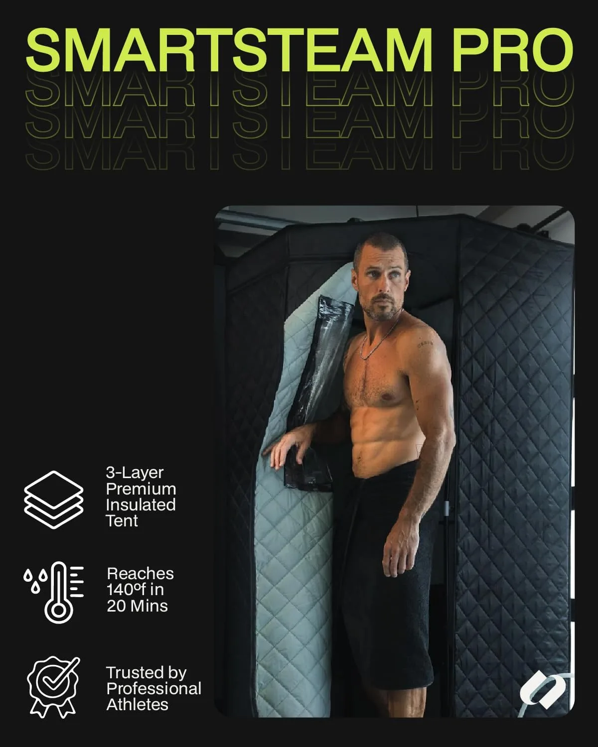 SAUNABOX SmartSteam Kit Pro — vista 2